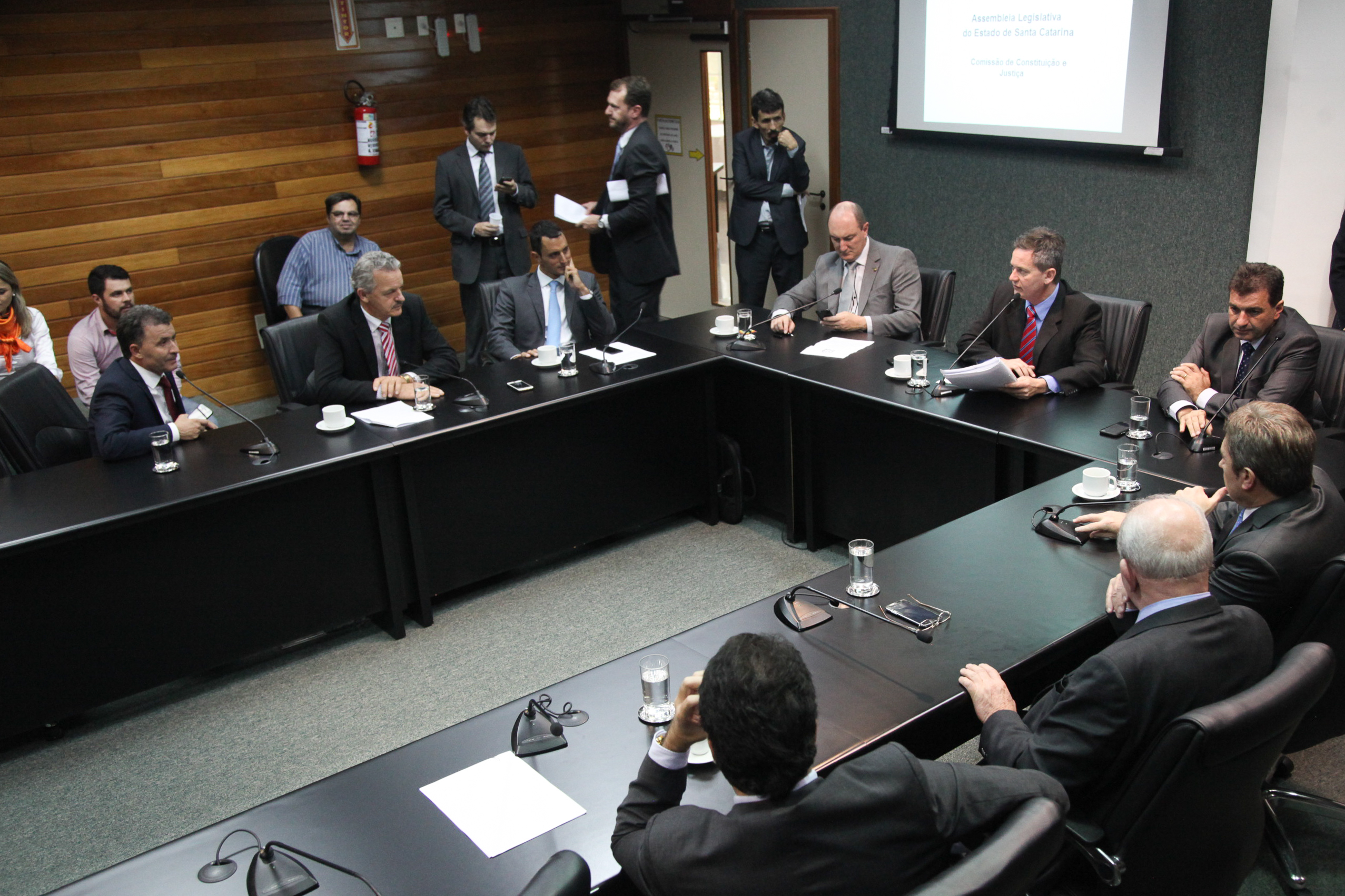 Reunião da Comissão de Constituição e Justiça.