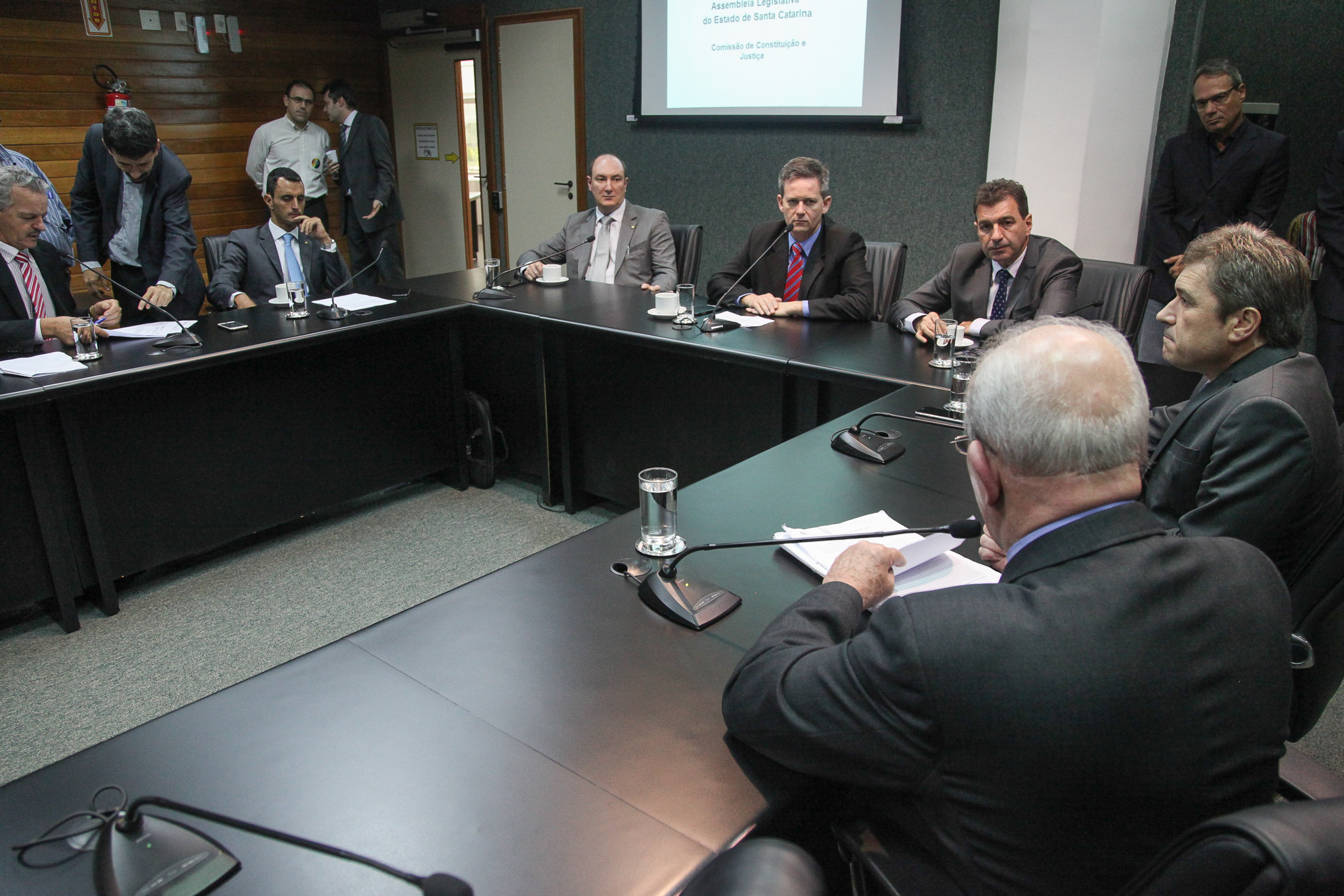 Reunião da Comissão de Constituição e Justiça.