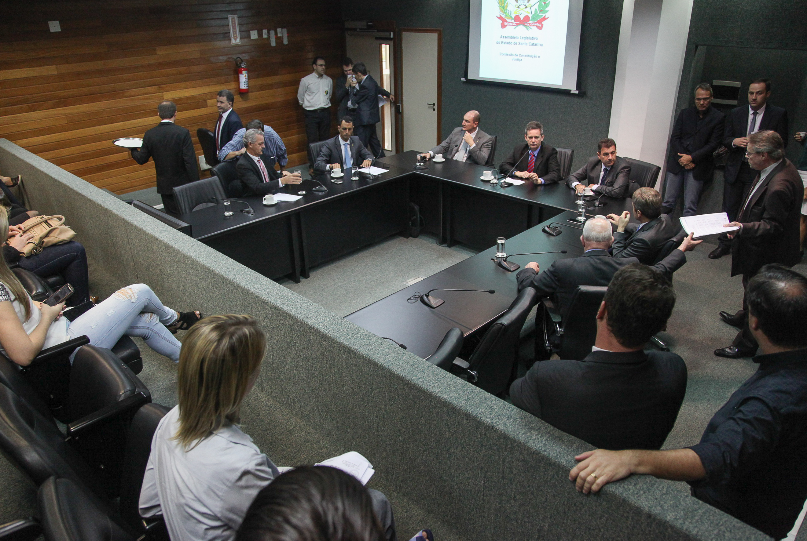 Reunião da Comissão de Constituição e Justiça.