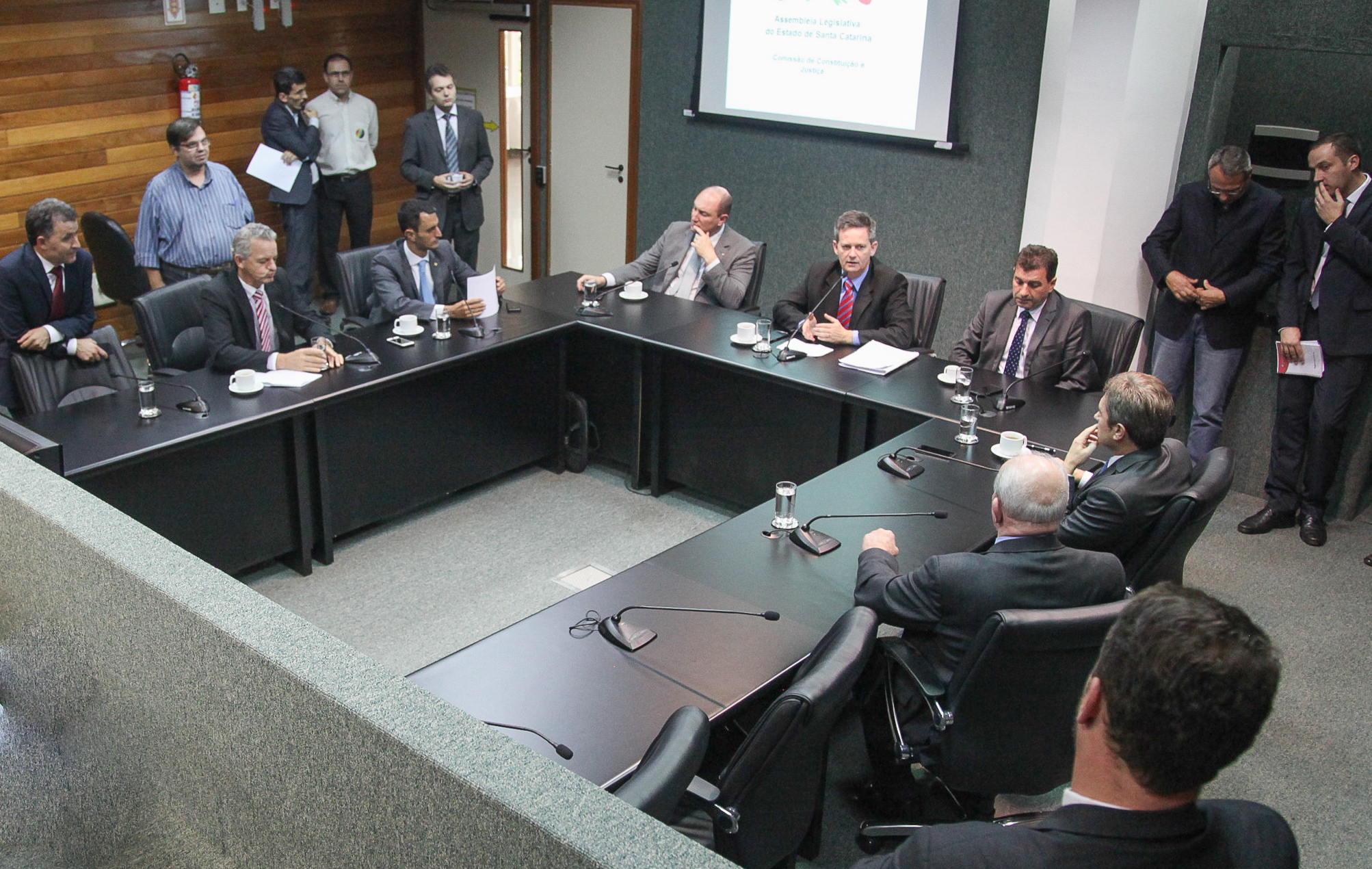Reunião da Comissão de Constituição e Justiça.