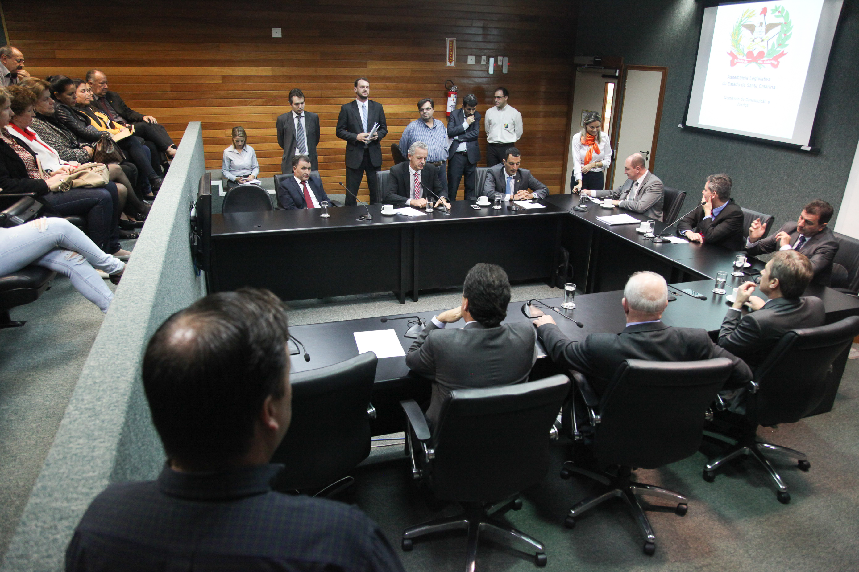 Reunião da Comissão de Constituição e Justiça.
