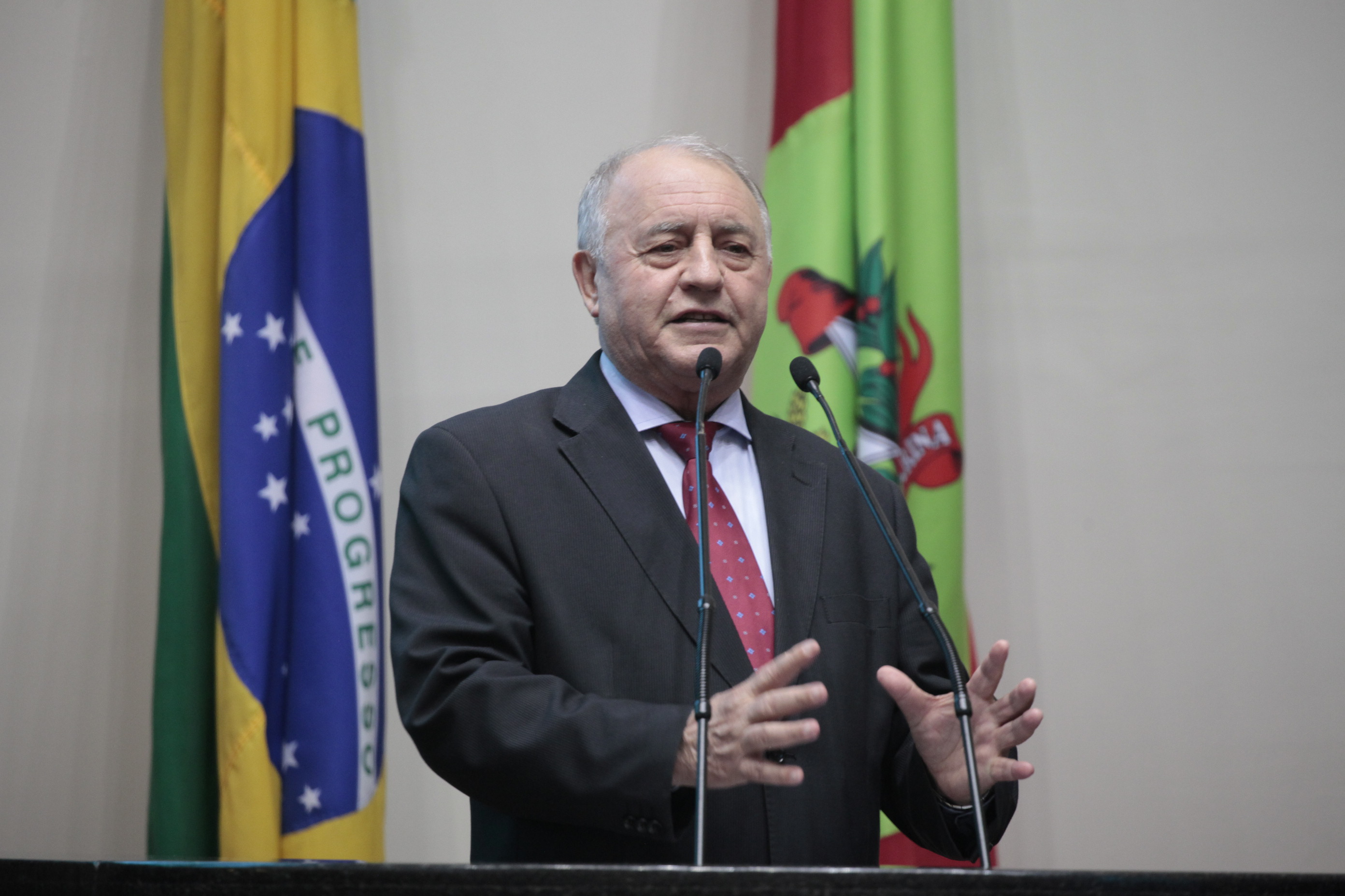 Sessão Ordinária.  Deputado Natalino Lazare (PR) - Foto: Miriam Zomer