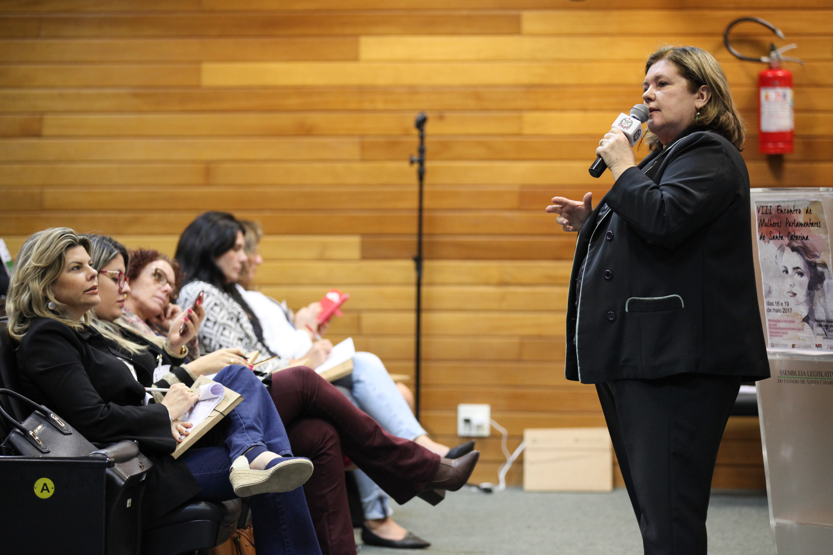 VIII Encontro das Mulheres Parlamentares. Foto: Karina Ferreira.