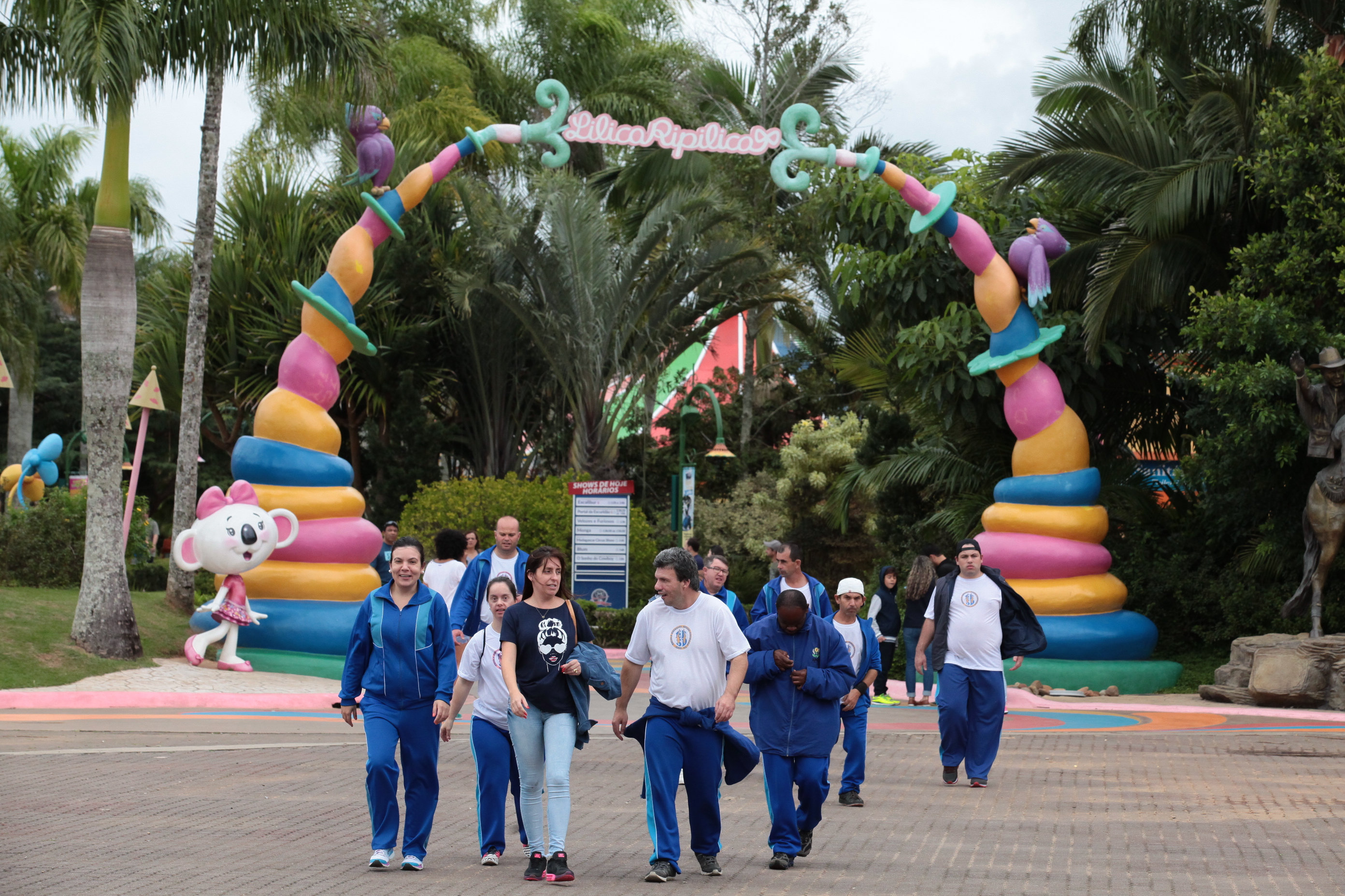 24° Encontro das APAEs no Parque Beto Carrero World.