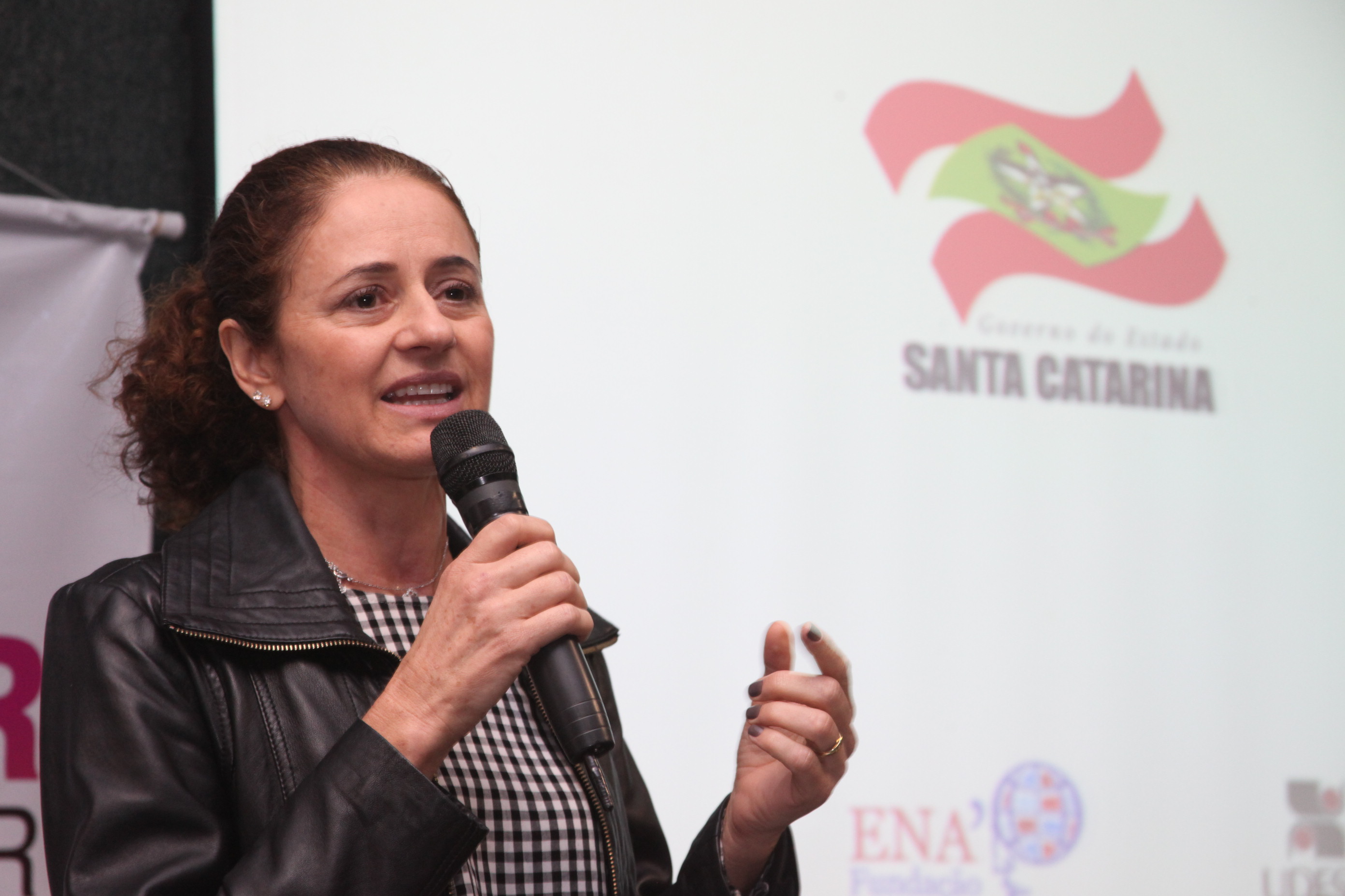 Marlene Fengler - Coordenadora da Escola do Legislativo. VIII Encontro de Mulheres Parlamentares. Foto: Fábio Queiroz / Agência AL