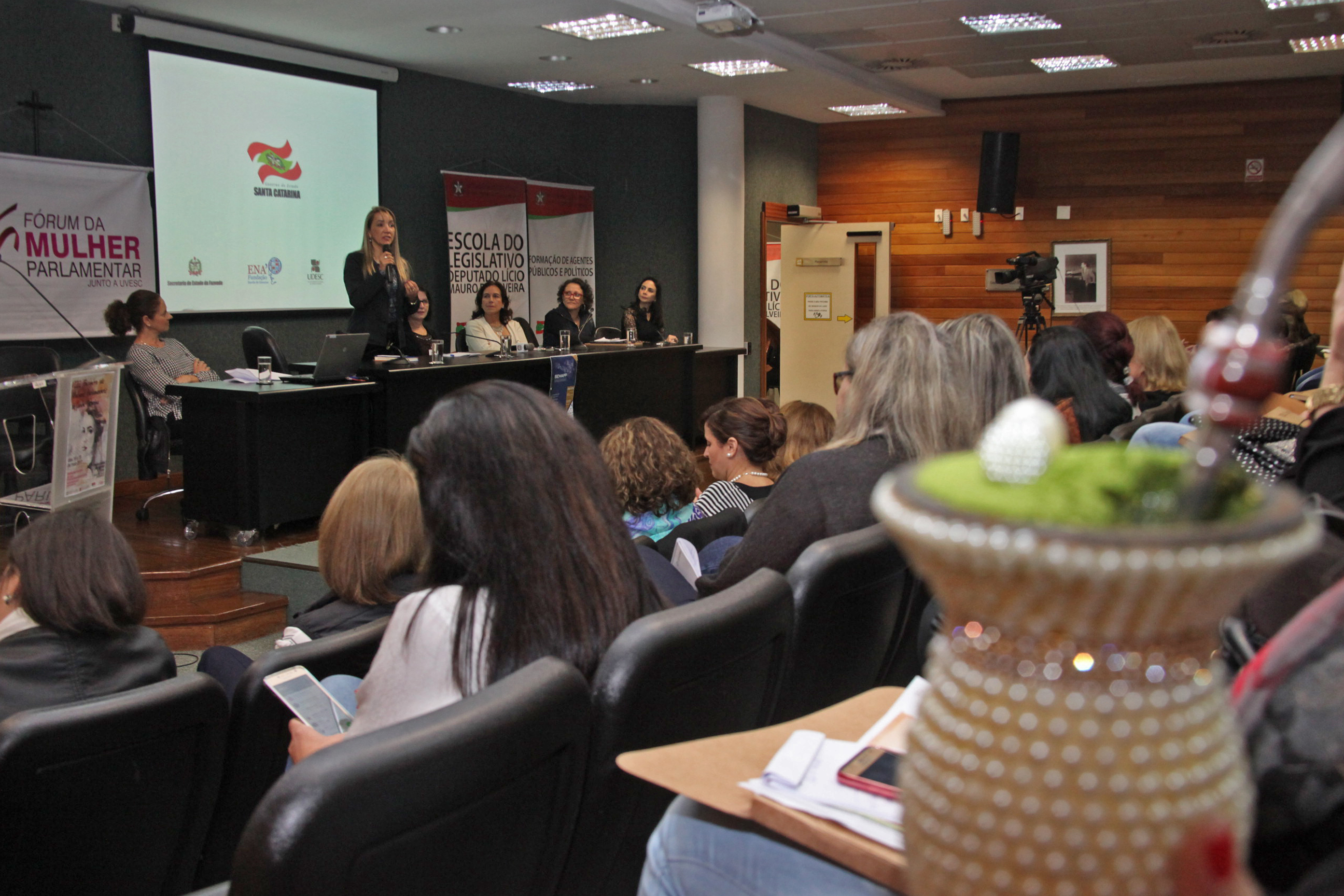 VIII Encontro de Mulheres Parlamentares. Foto: Fábio Queiroz / Agência AL