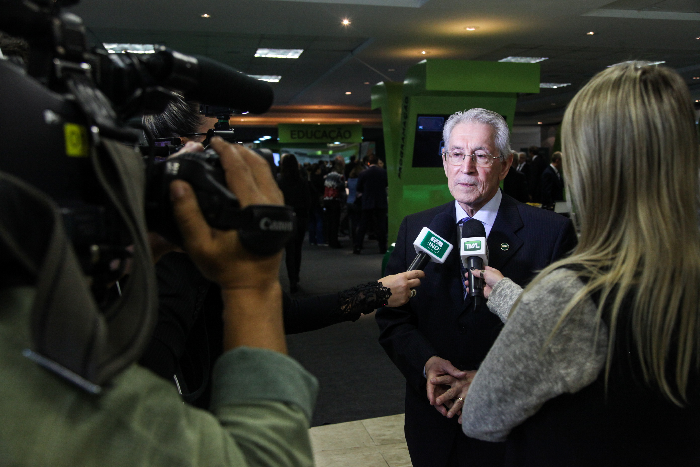 Presidente da FIESC Glauco José Côrte.