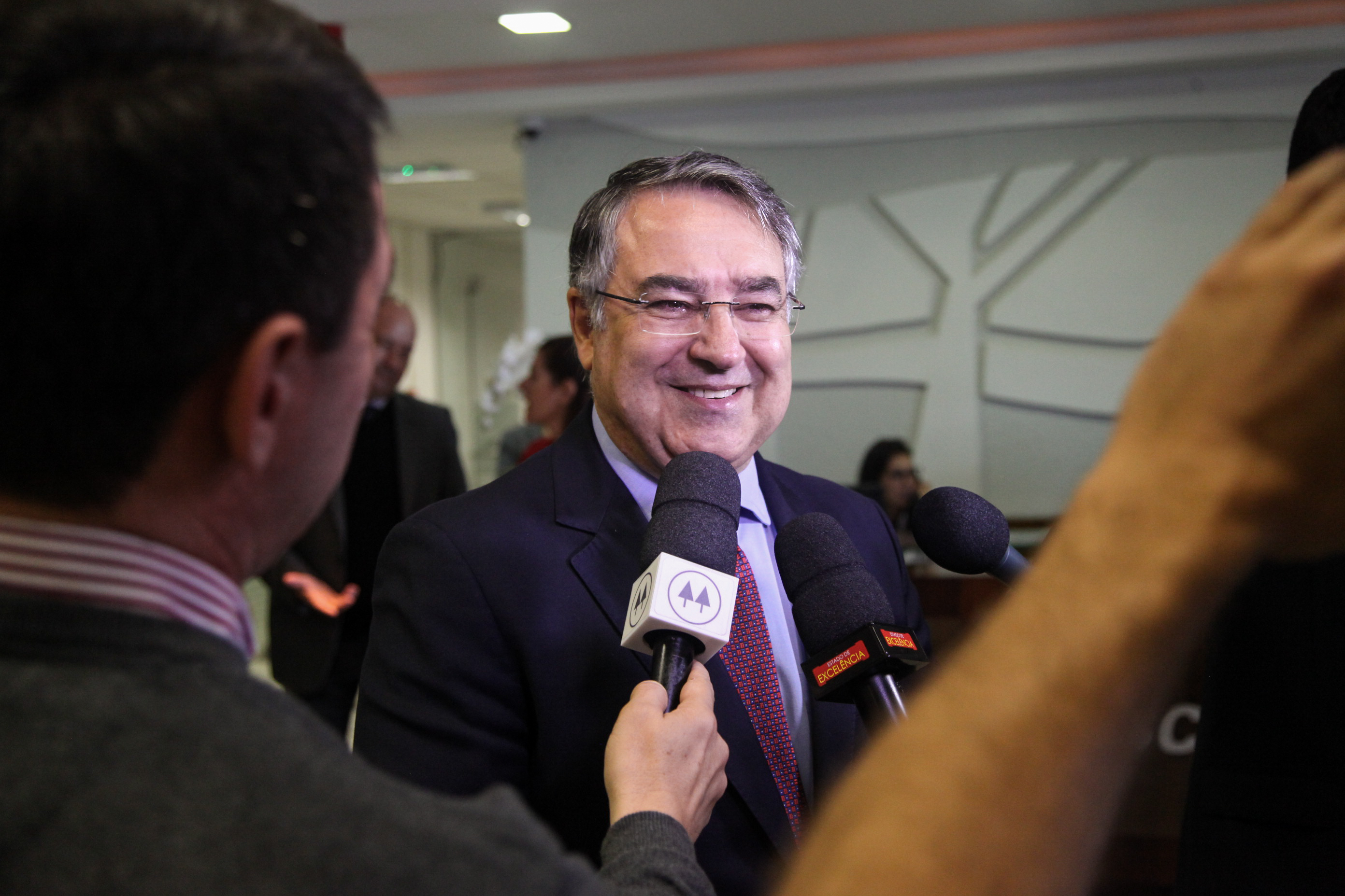 Governador Raimundo Colombo. FIESC entrega Ordem do Mérito Industrial e Mérito Sindical.