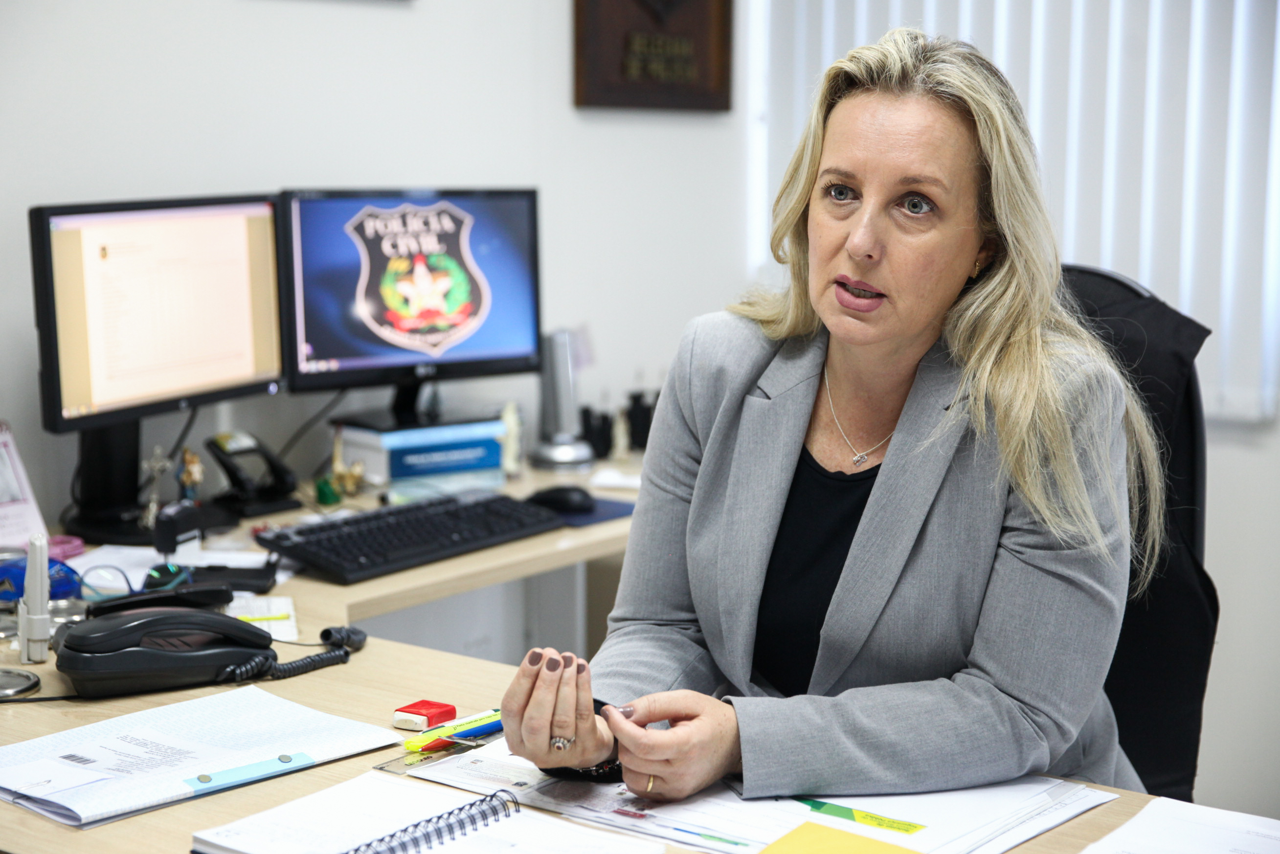 Delegada Patricia Zimmermann