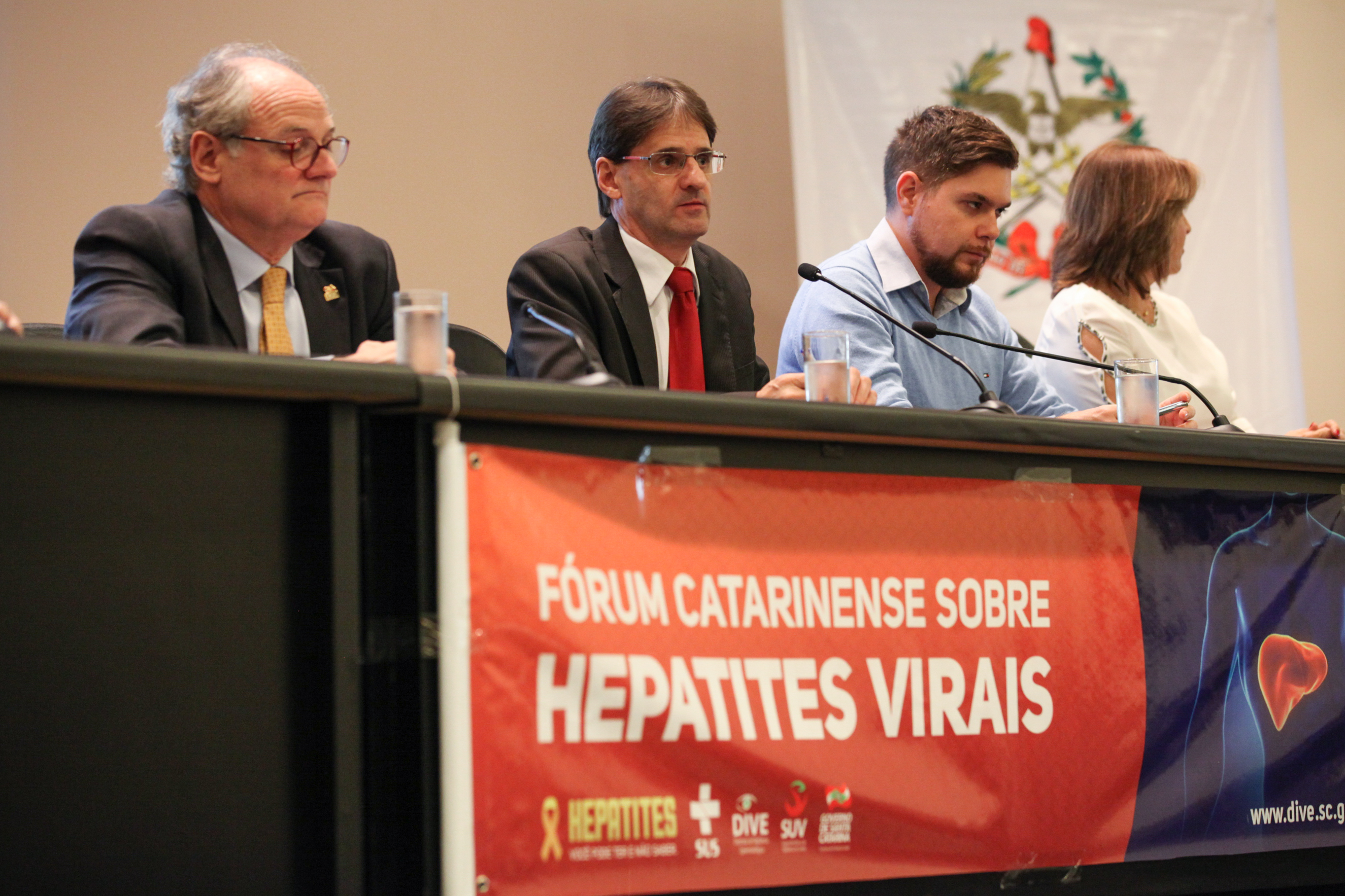 Fórum Catarinense sobre Hepatites Virais.