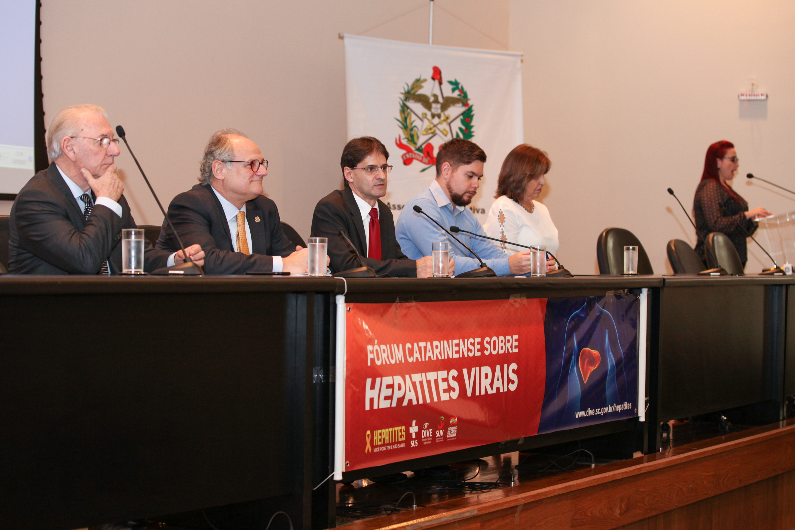 Fórum Catarinense sobre Hepatites Virais.