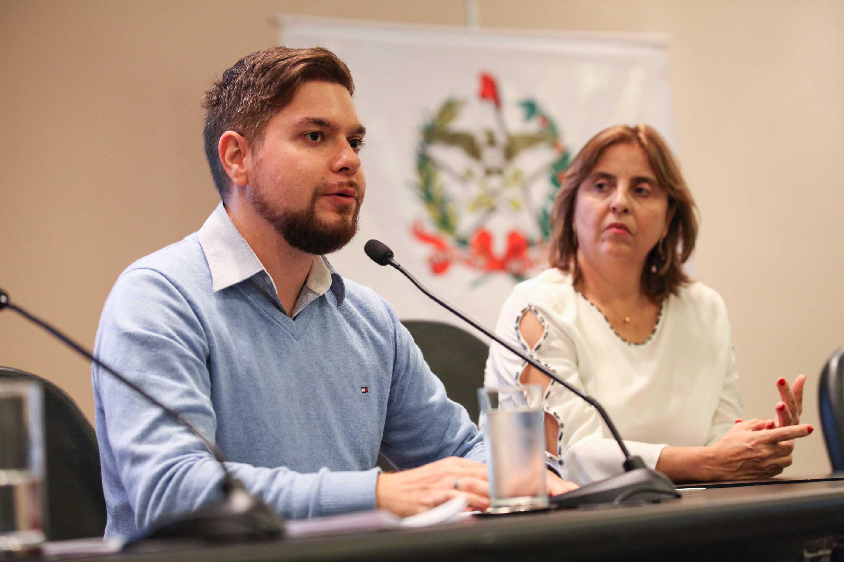 Superintendente de Vigilância em Saúde  Dr. Fábio Gaudenzi. Fórum Catarinense sobre Hepatites Virais.