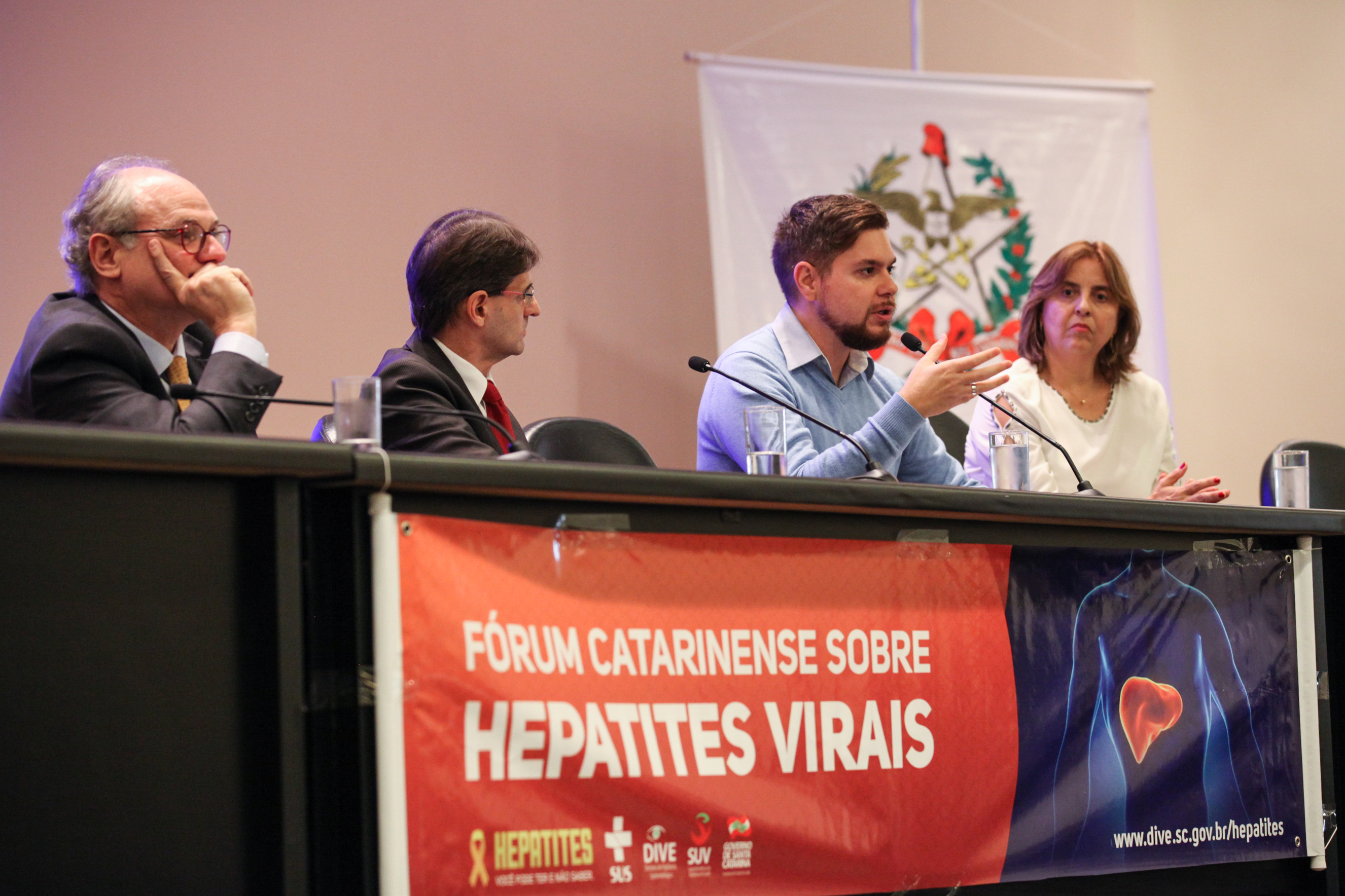 Fórum Catarinense sobre Hepatites Virais.
