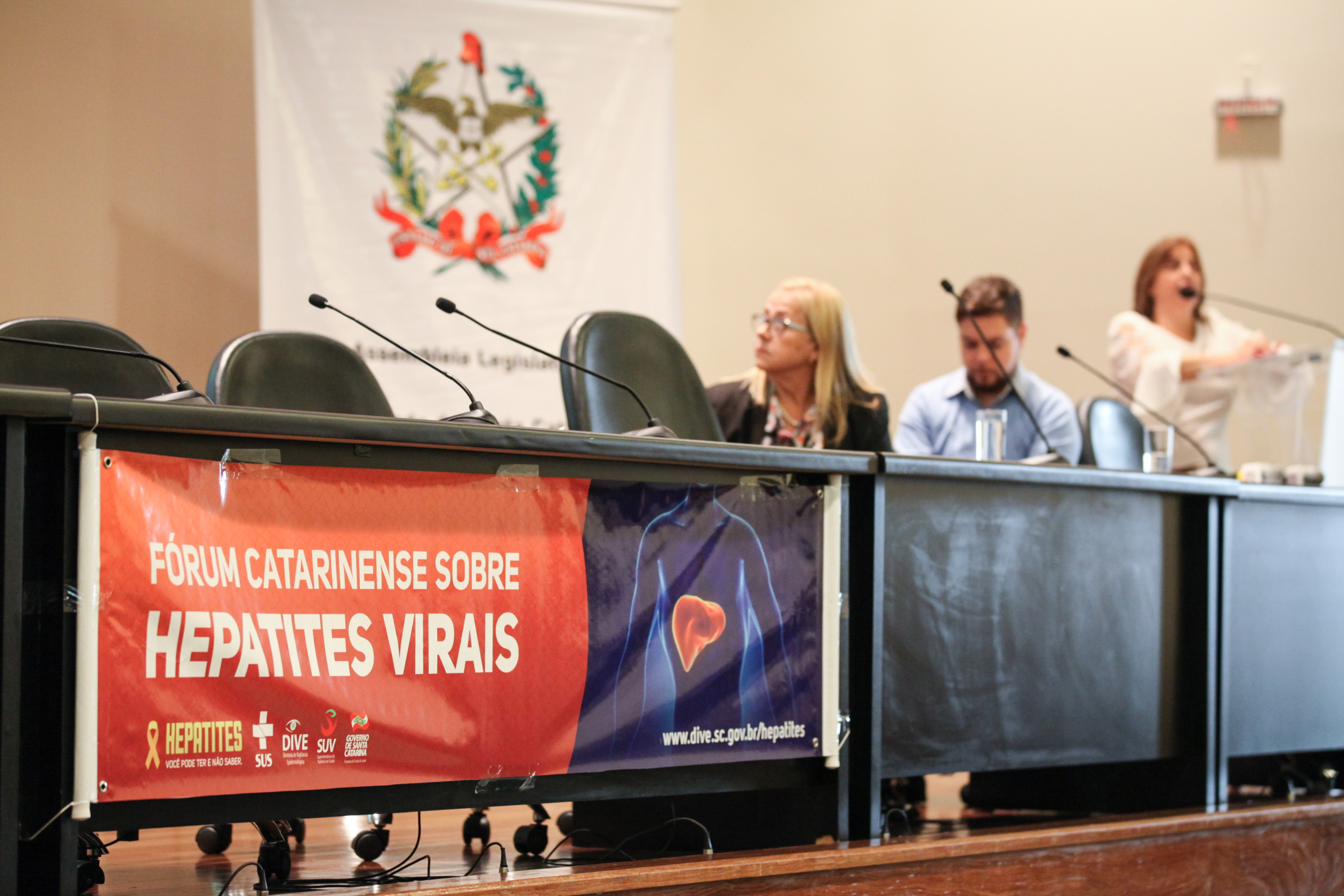 Fórum Catarinense sobre Hepatites Virais.