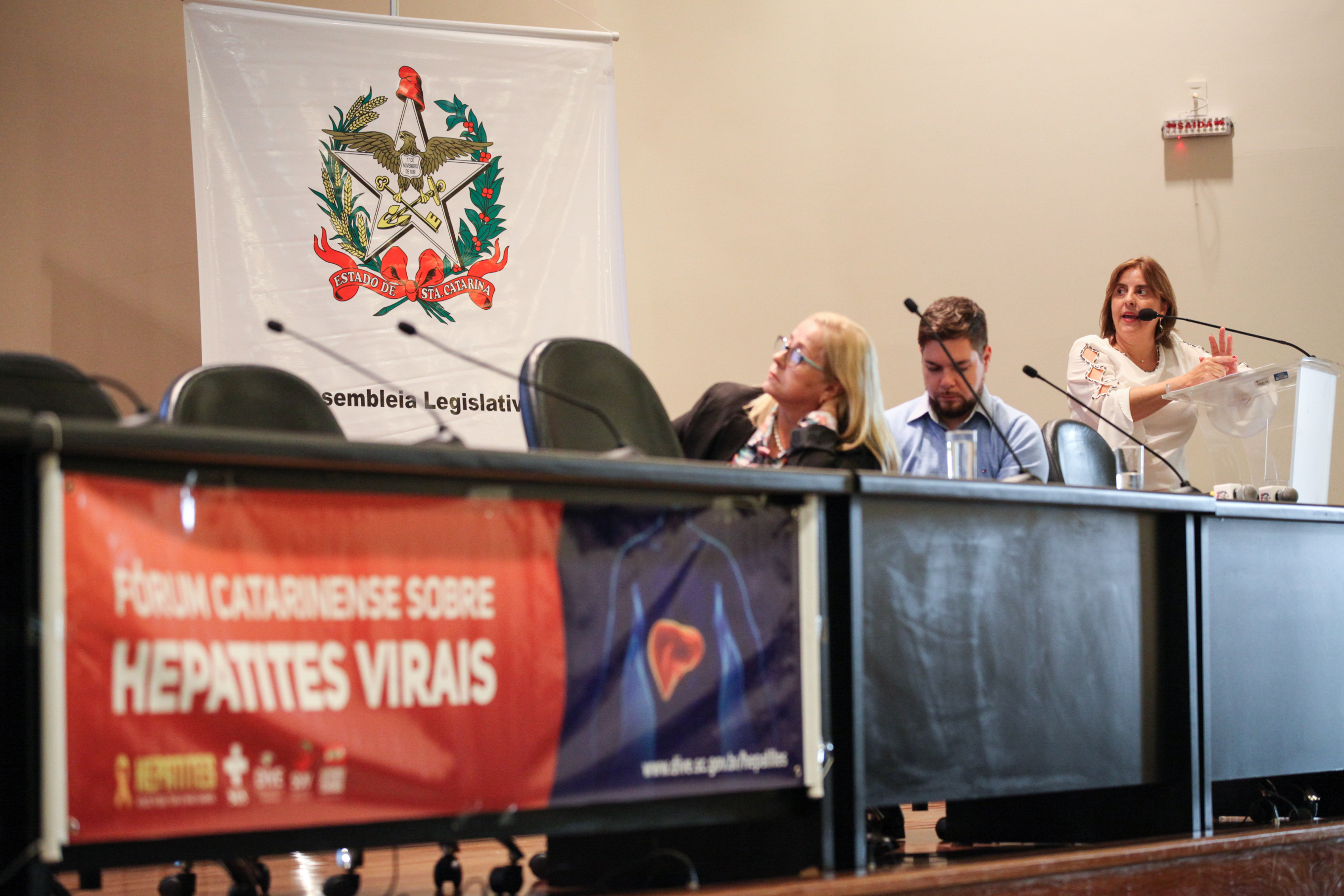 Fórum Catarinense sobre Hepatites Virais.