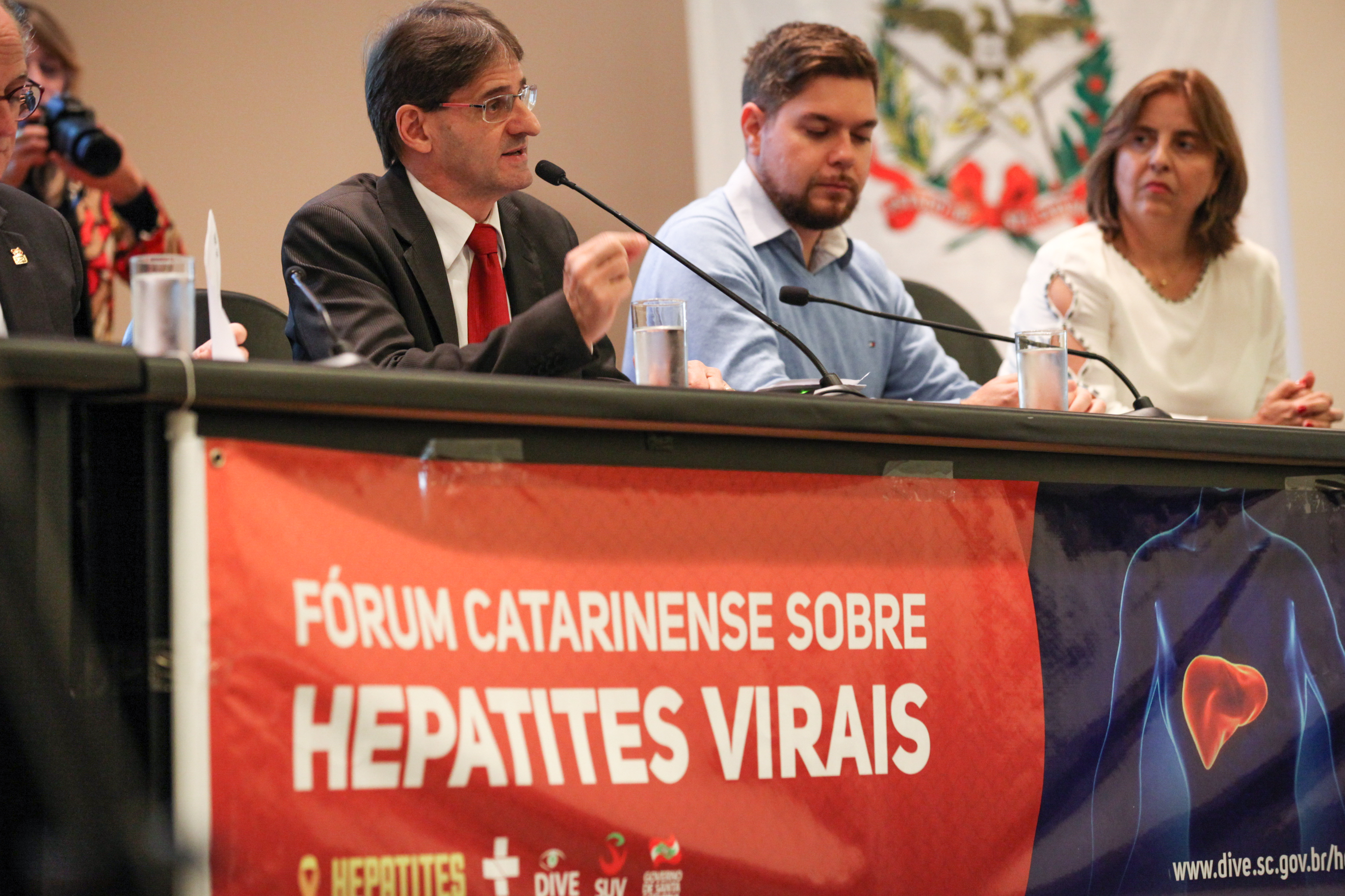 Fórum Catarinense sobre Hepatites Virais.