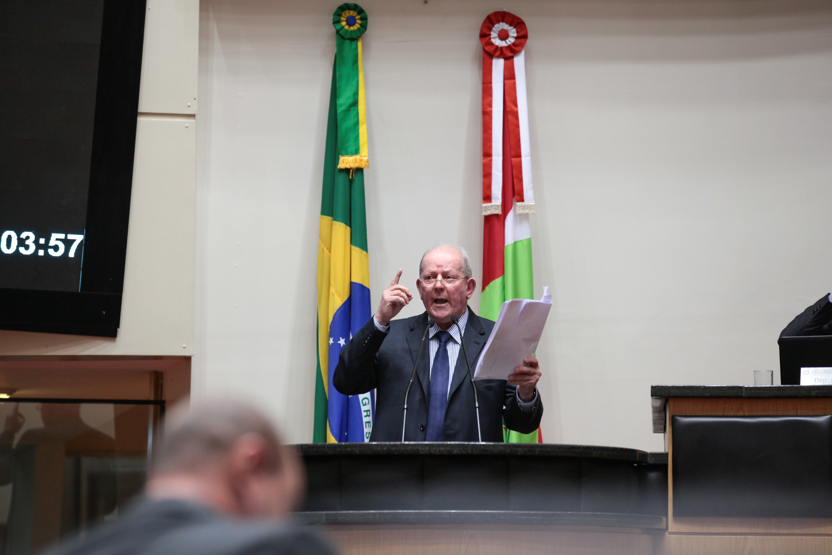 Sessão Ordinária.  Deputado Marcos Vieira (PSDB). Foto: Karina Ferreira / Agência AL