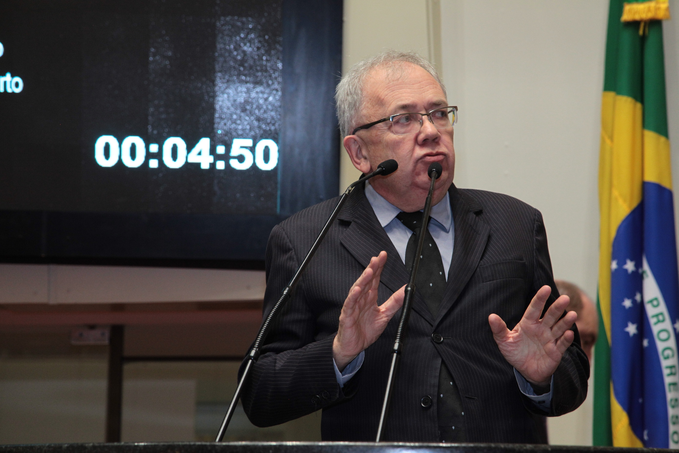 Sessão Ordinária. Deputado Fernando Coruja (PMDB) -  Foto: Solon Soares / Agência AL
