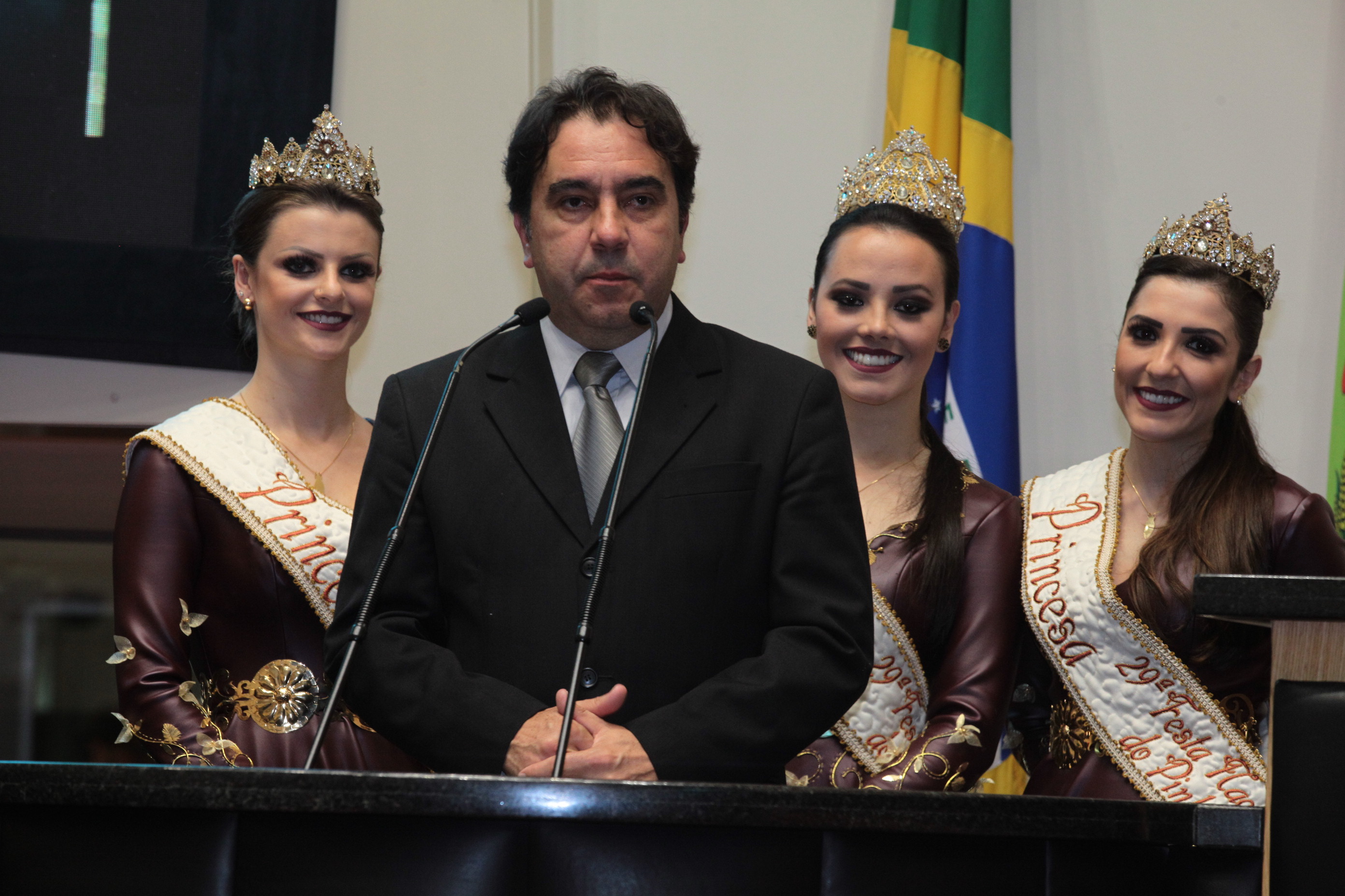 Soberanas da Festa Nacional do Pinhão 2017. Sessão Ordinária. Foto: Solon Soares / Agência AL