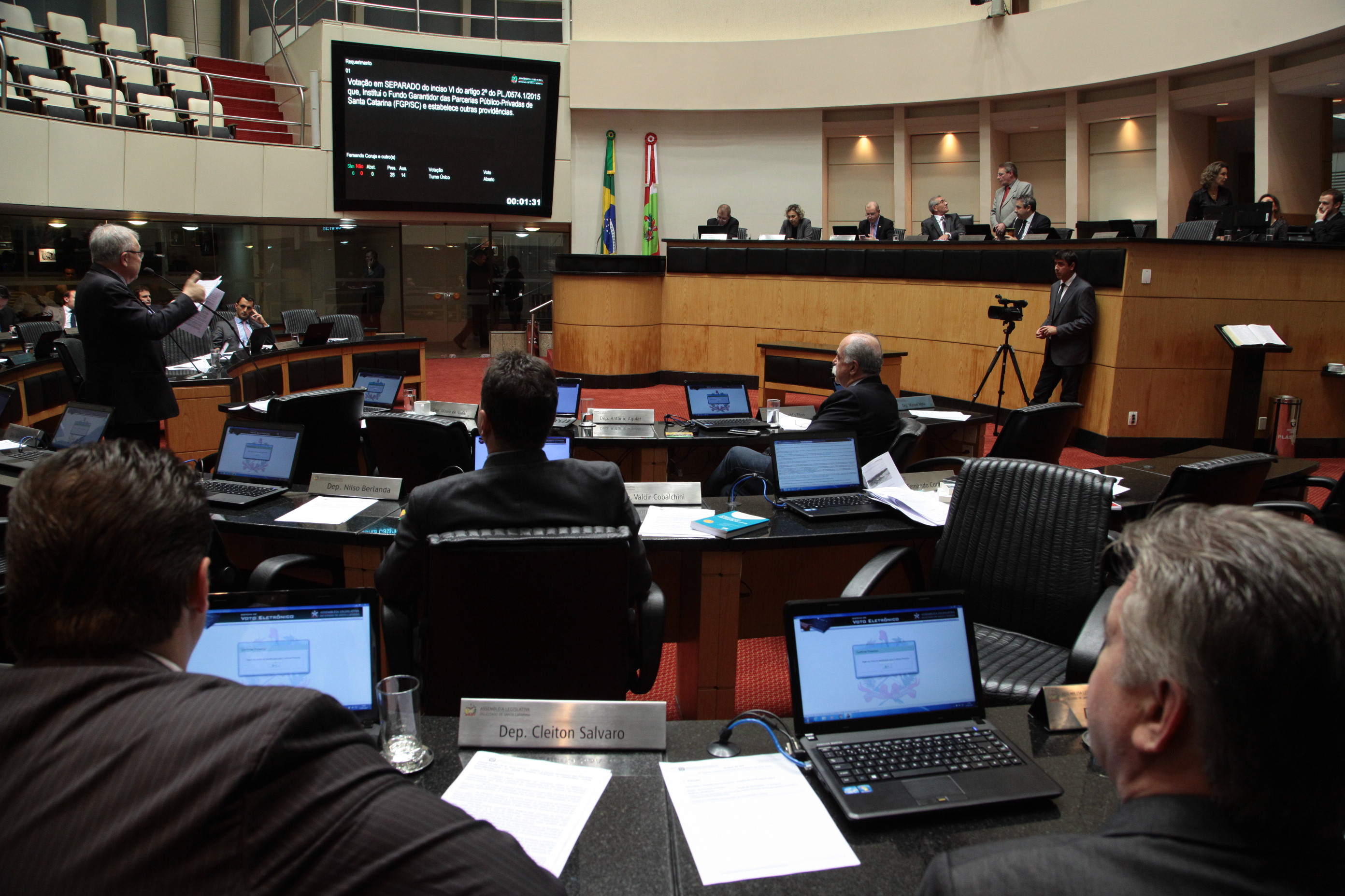 Sessão Ordinária da Assembleia Legislativa do Estado de Santa Catarina
