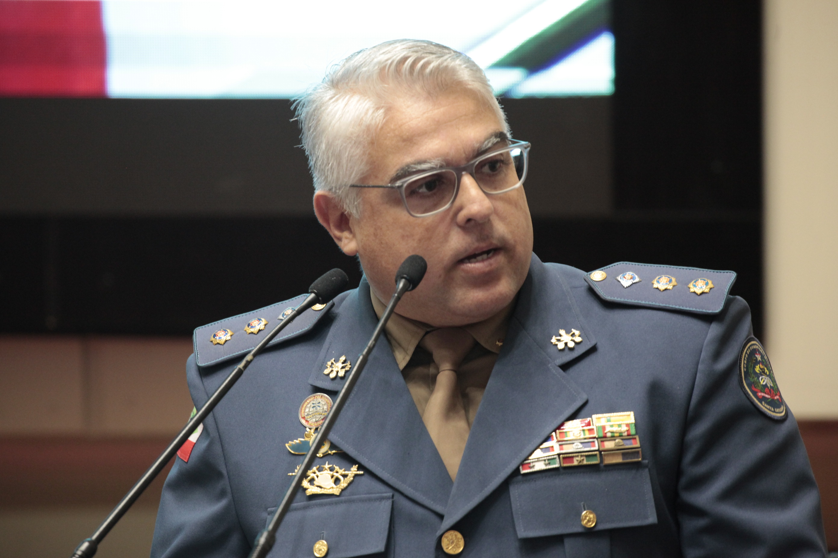 Coronel Alexandre Correia Dutra - Vice-presidente da ACORS. Sessão Ordinária.