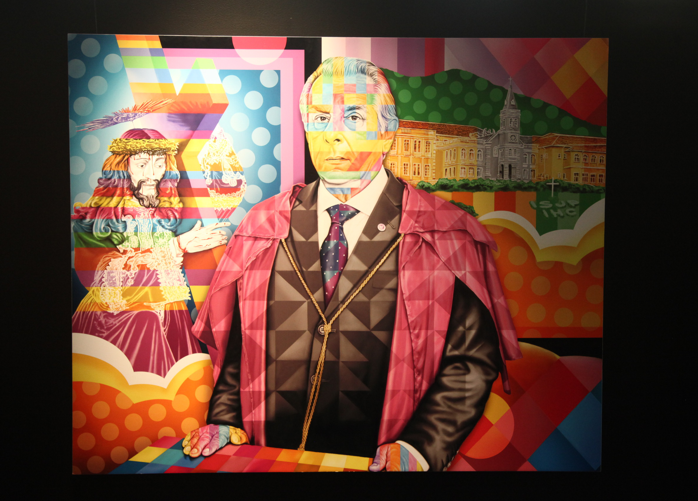 Exposição do artista Clovis Medeiros.