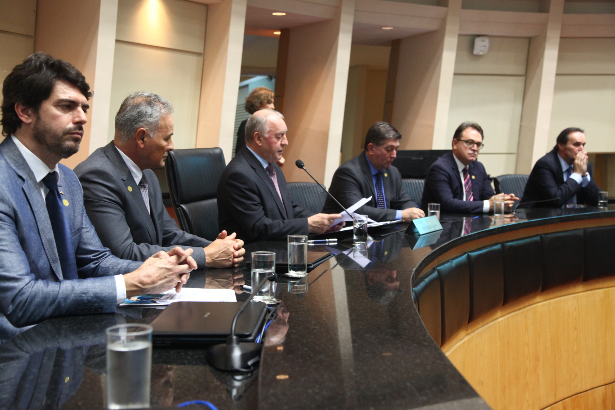 Deputado Natalino Lázare comandou a solenidade