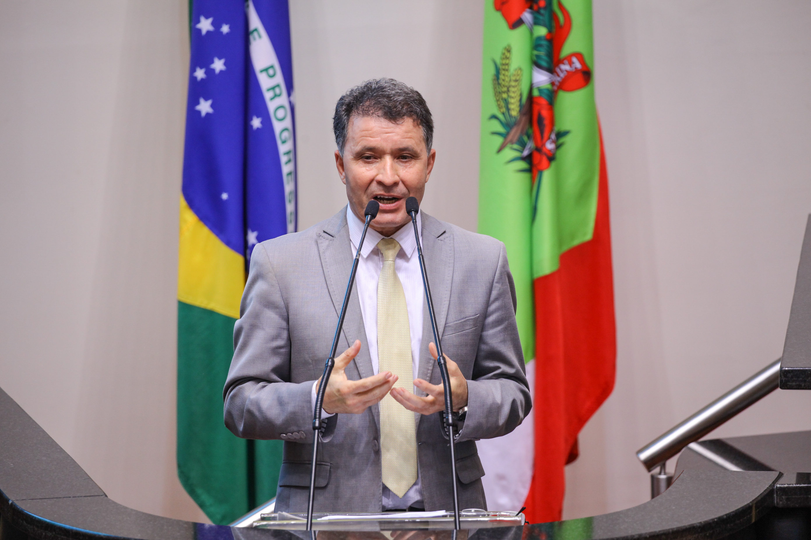 Sessão Ordinária. Deputado Darci de Matos (PSD). Foto: Karina Ferreira / Agência AL