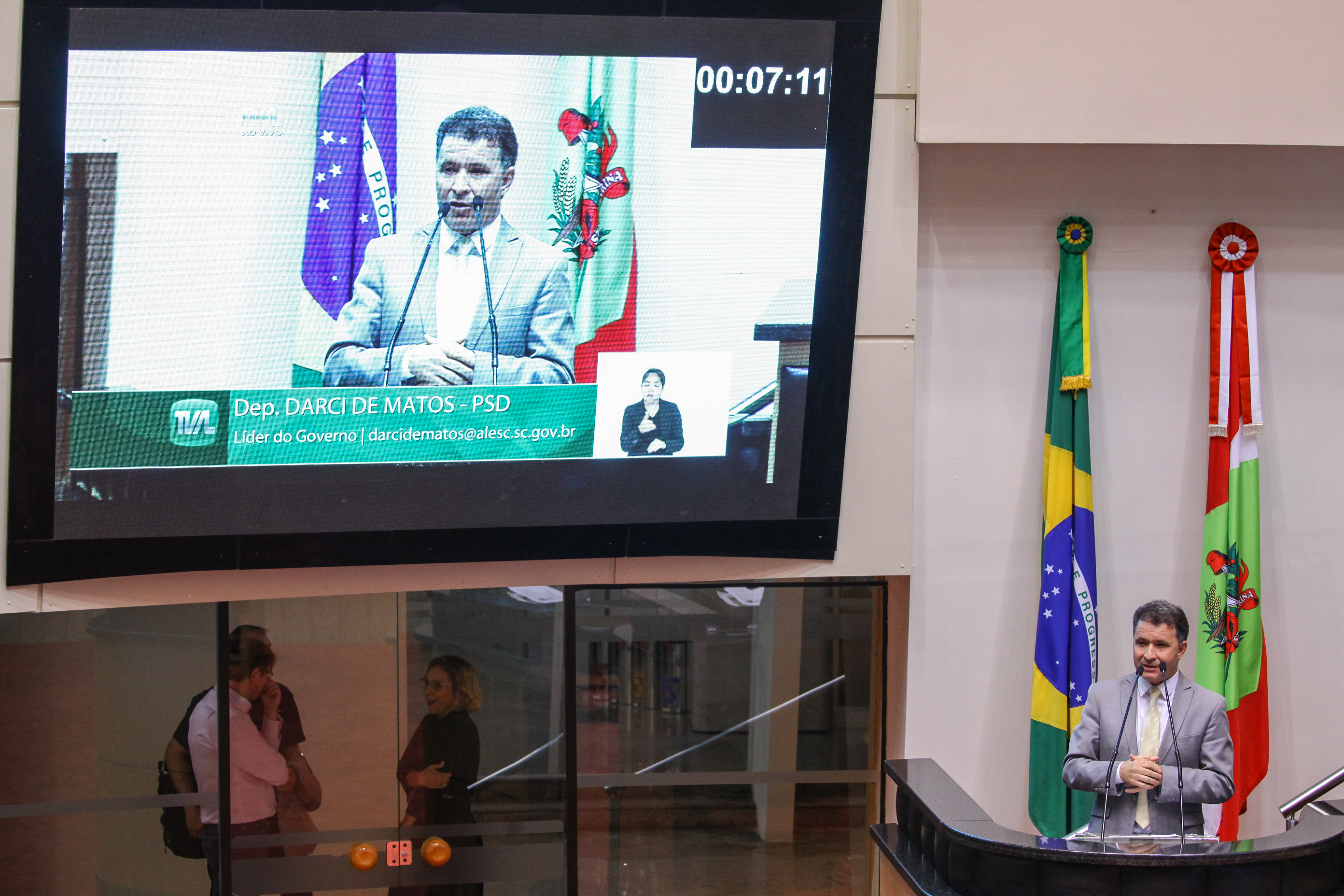 Sessão Ordinária. Deputado Darci de Matos (PSD). Foto: Karina Ferreira / Agência AL