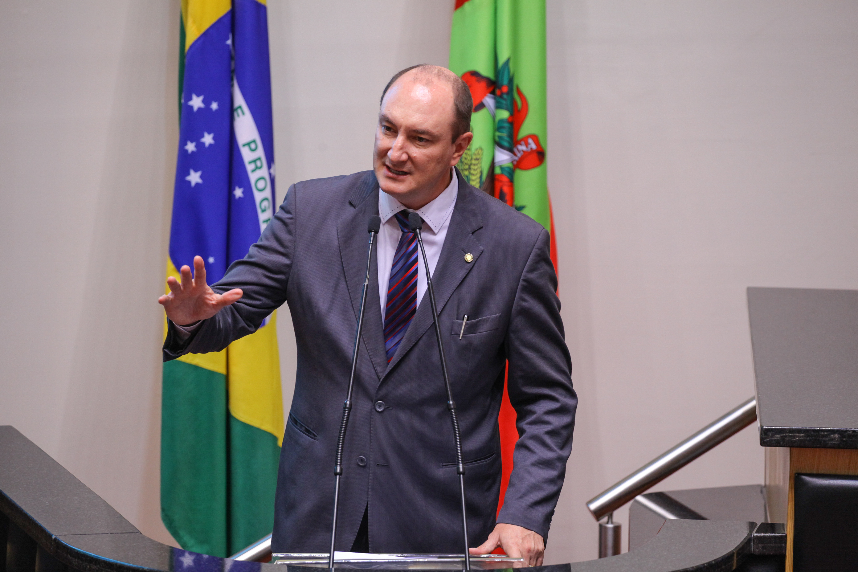 Sessão Ordinária. Deputado Mauro de Nadal (PMDB). Foto: Karina Ferreira / Agência AL