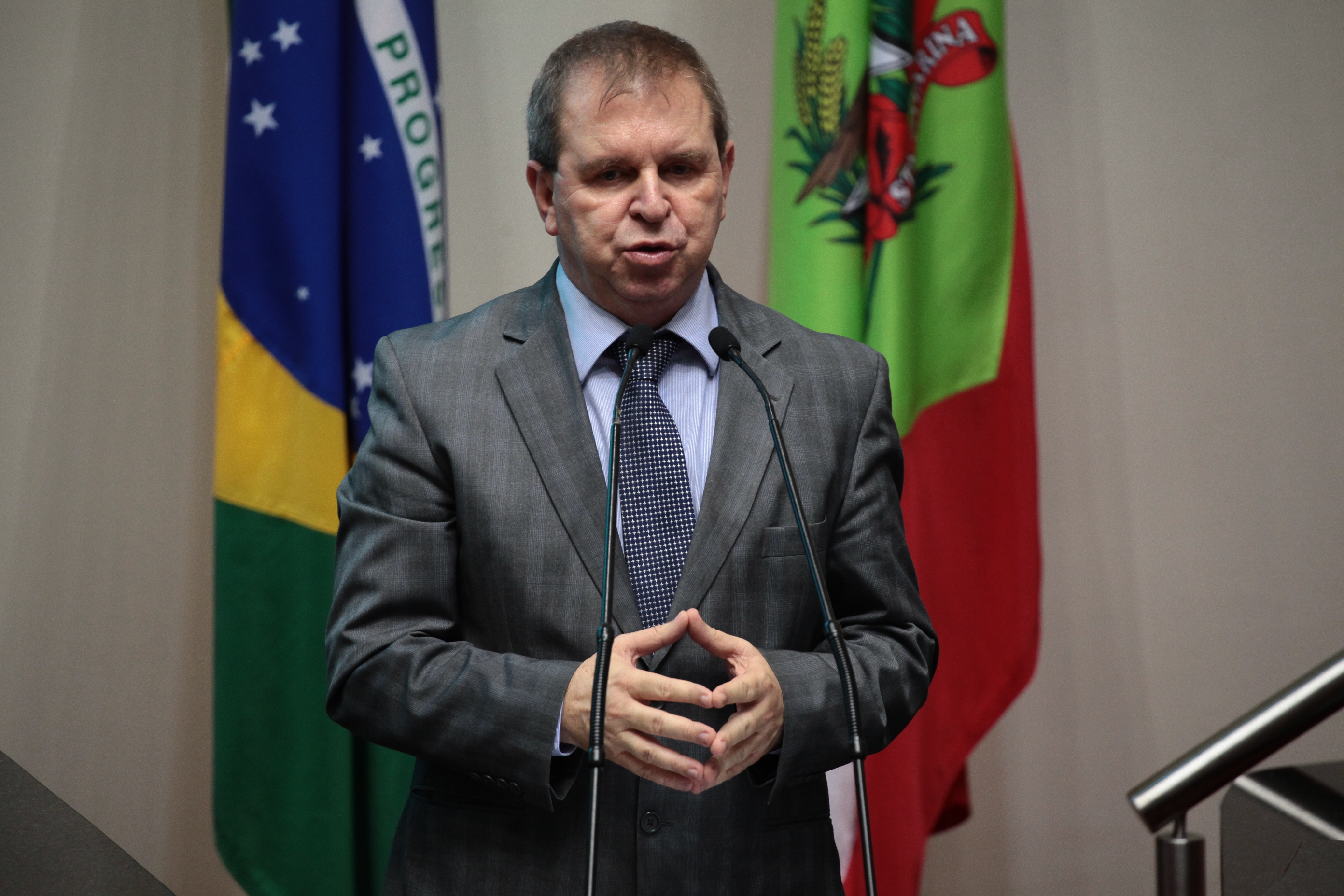 Sessão Ordinária. Deputado Maurício Eskudlark (PR). Foto: Miriam Zomer / Agência AL