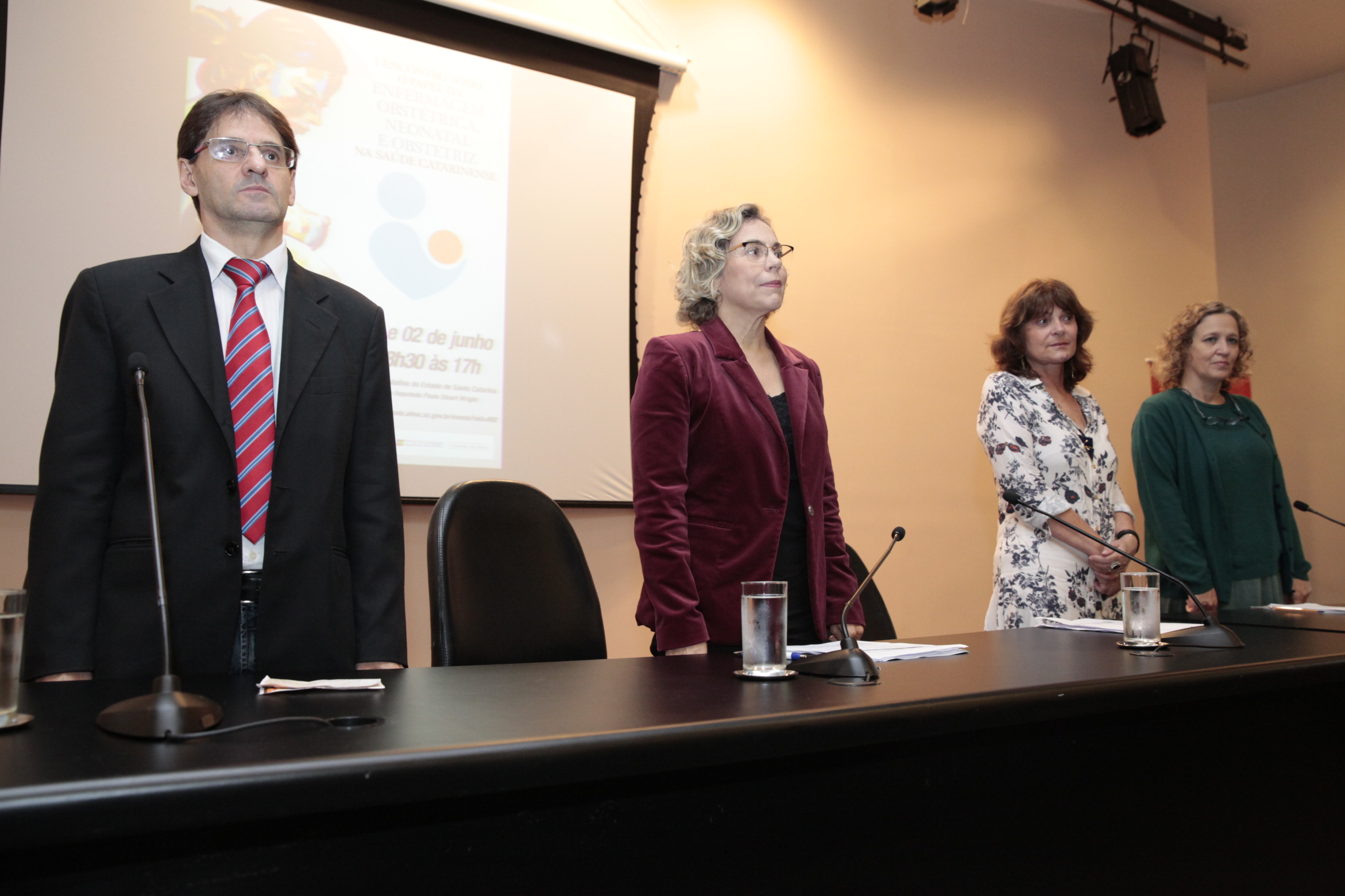 1º Encontro da Associação de Enfermeiros Obstetras, Neonatais , e Obstetrizes de SC