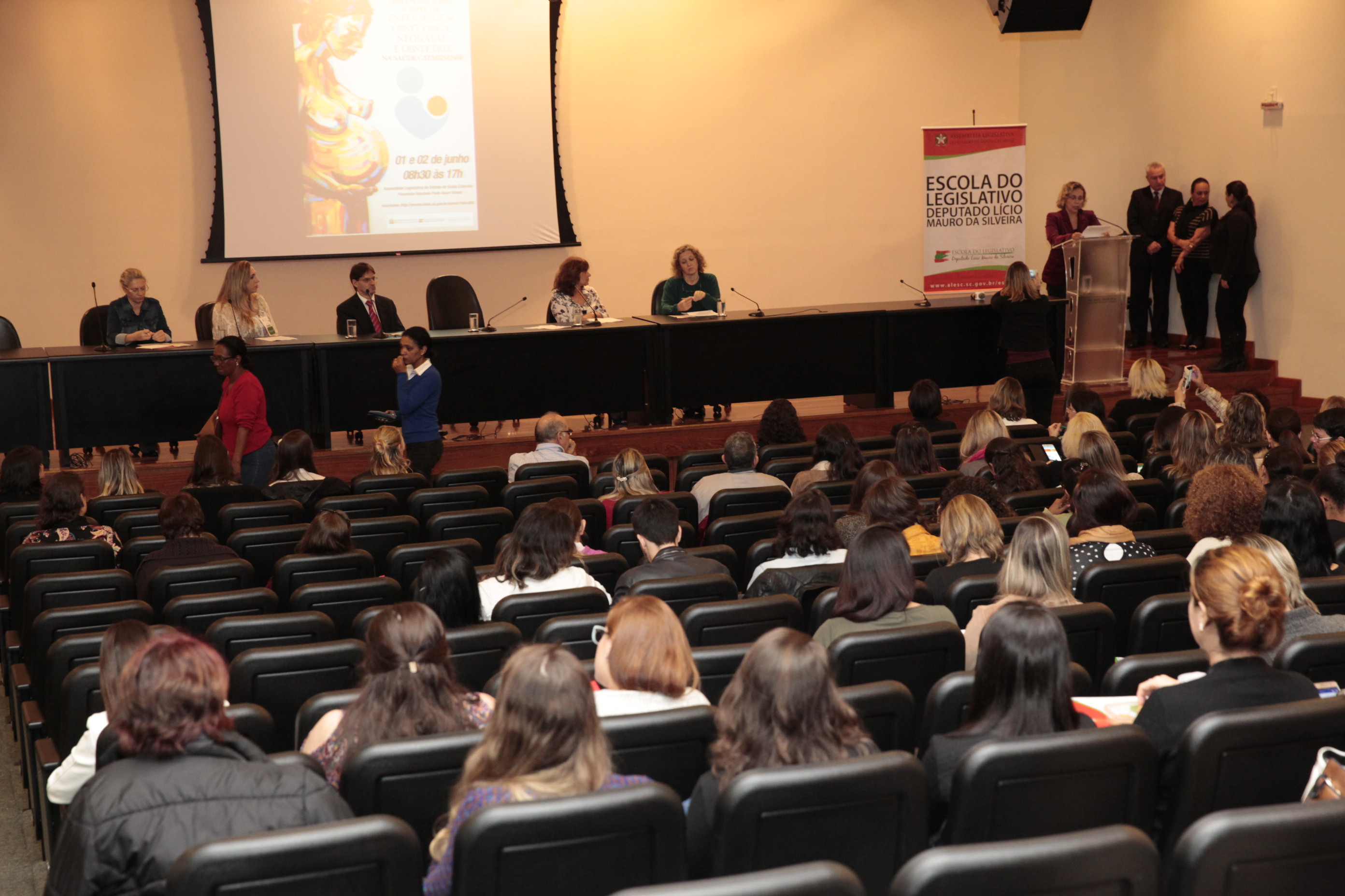 1º Encontro da Associação de Enfermeiros Obstetras, Neonatais , e Obstetrizes de SC