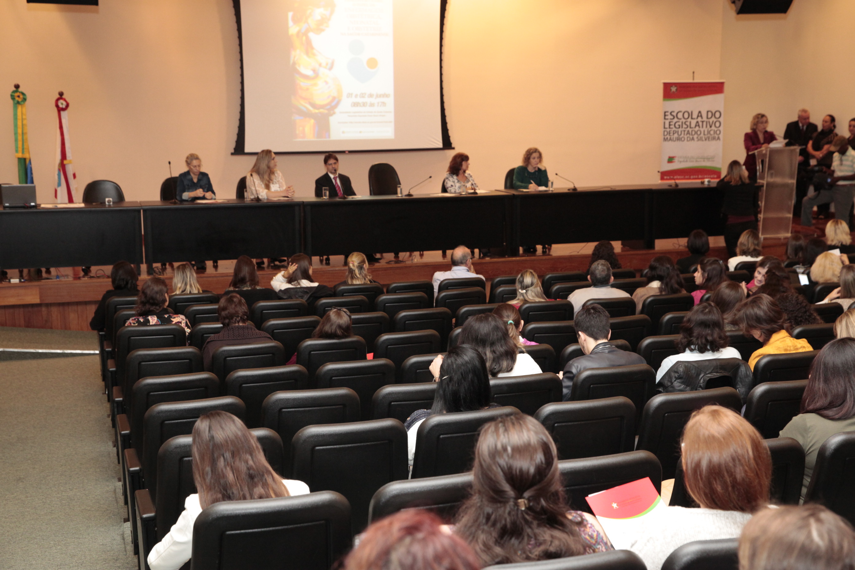 1º Encontro da Associação de Enfermeiros Obstetras, Neonatais , e Obstetrizes de SC