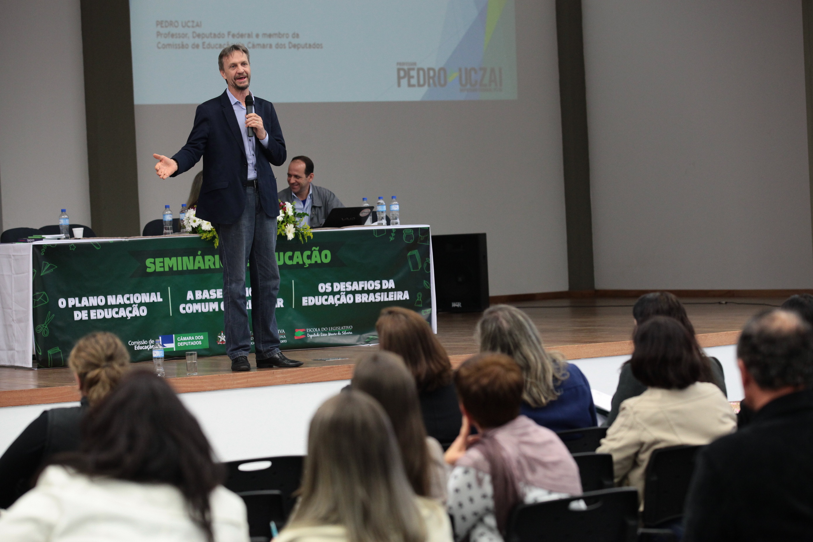 Deputado Federal Pedro Uczai (PT) - Seminário OPME, a BNDCC e os Desafios da Educação Brasileira  - Turvo SC