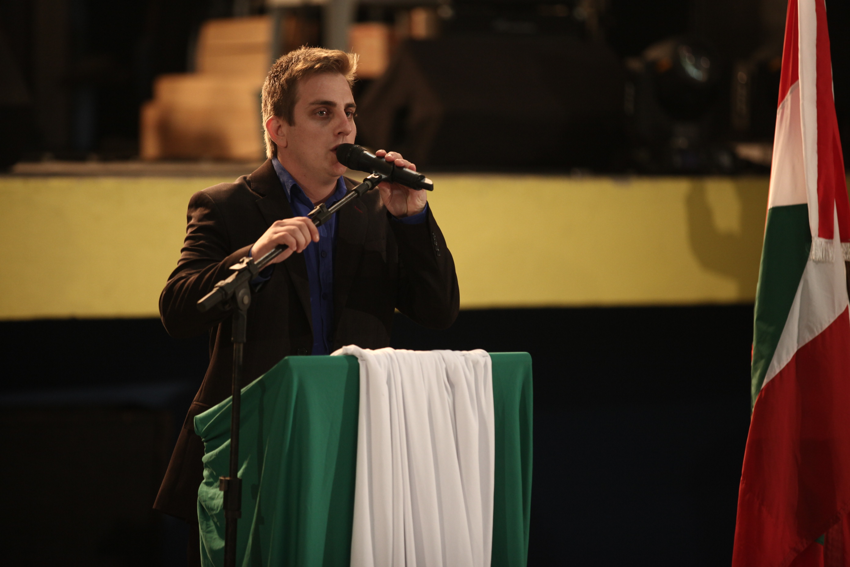 Abertura da 21ª Expofeira Estadual do Leite em Presidente Getúlio