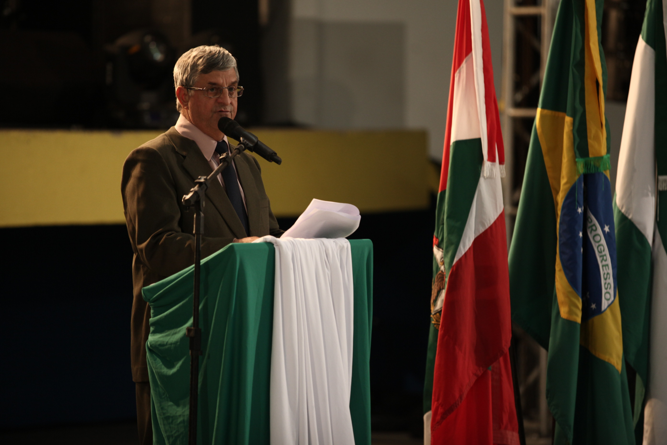 Abertura da 21ª Expofeira Estadual do Leite em Presidente Getúlio