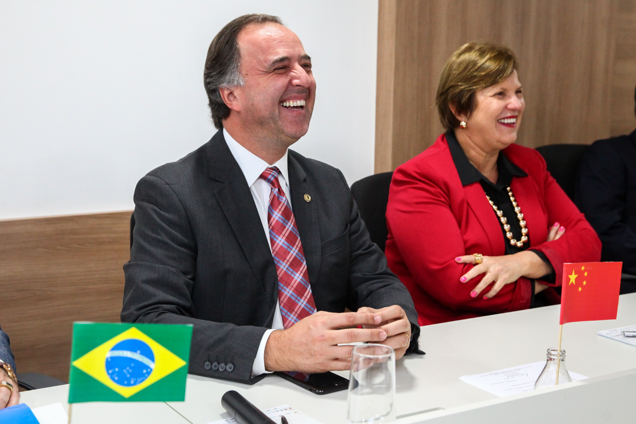 Fecam Recebe Delegação Chinesa.