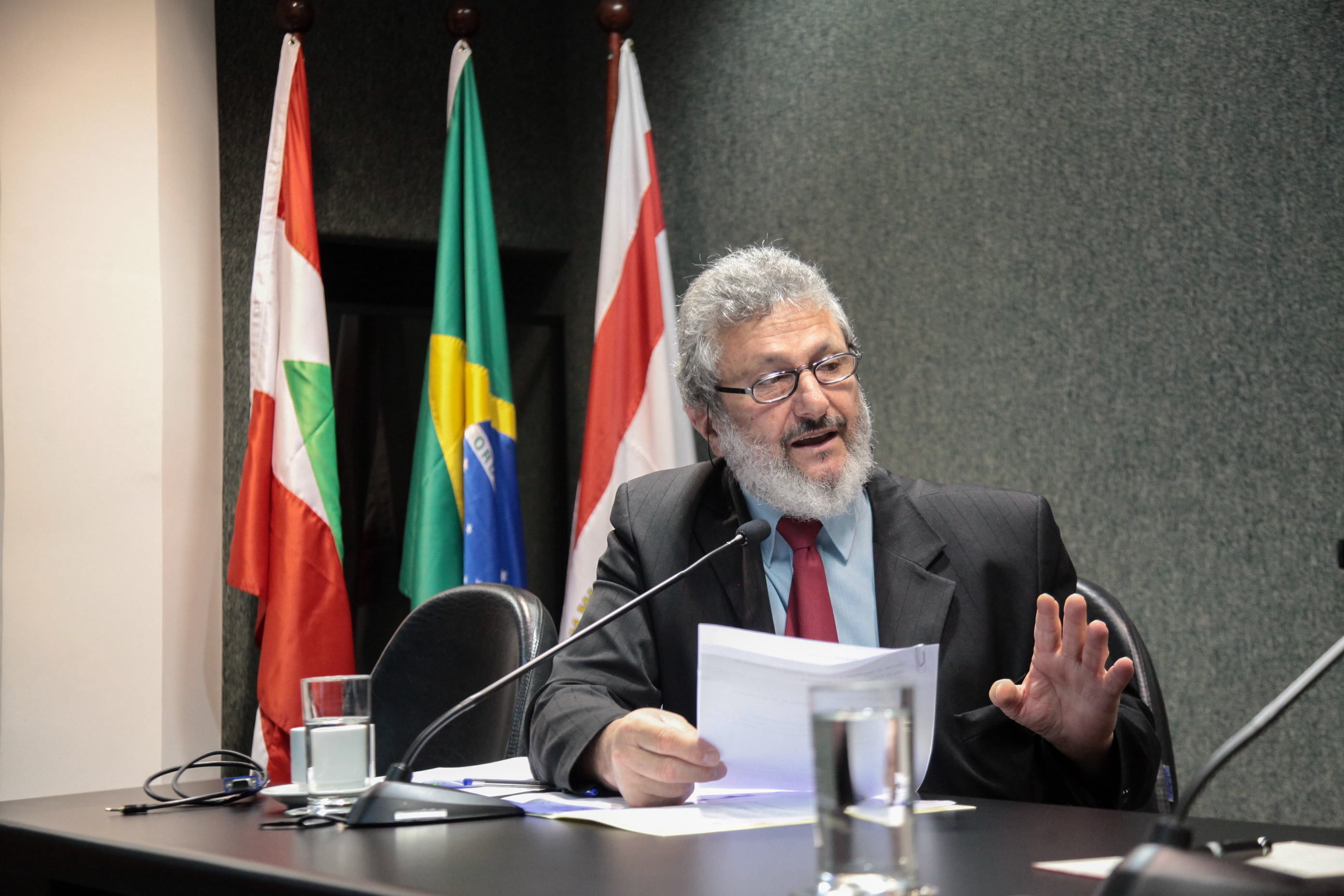 Deputado Padre Pedro Baldissera (PT). Reunião Ordinária da Comissão de Agricultura e Política Rural.