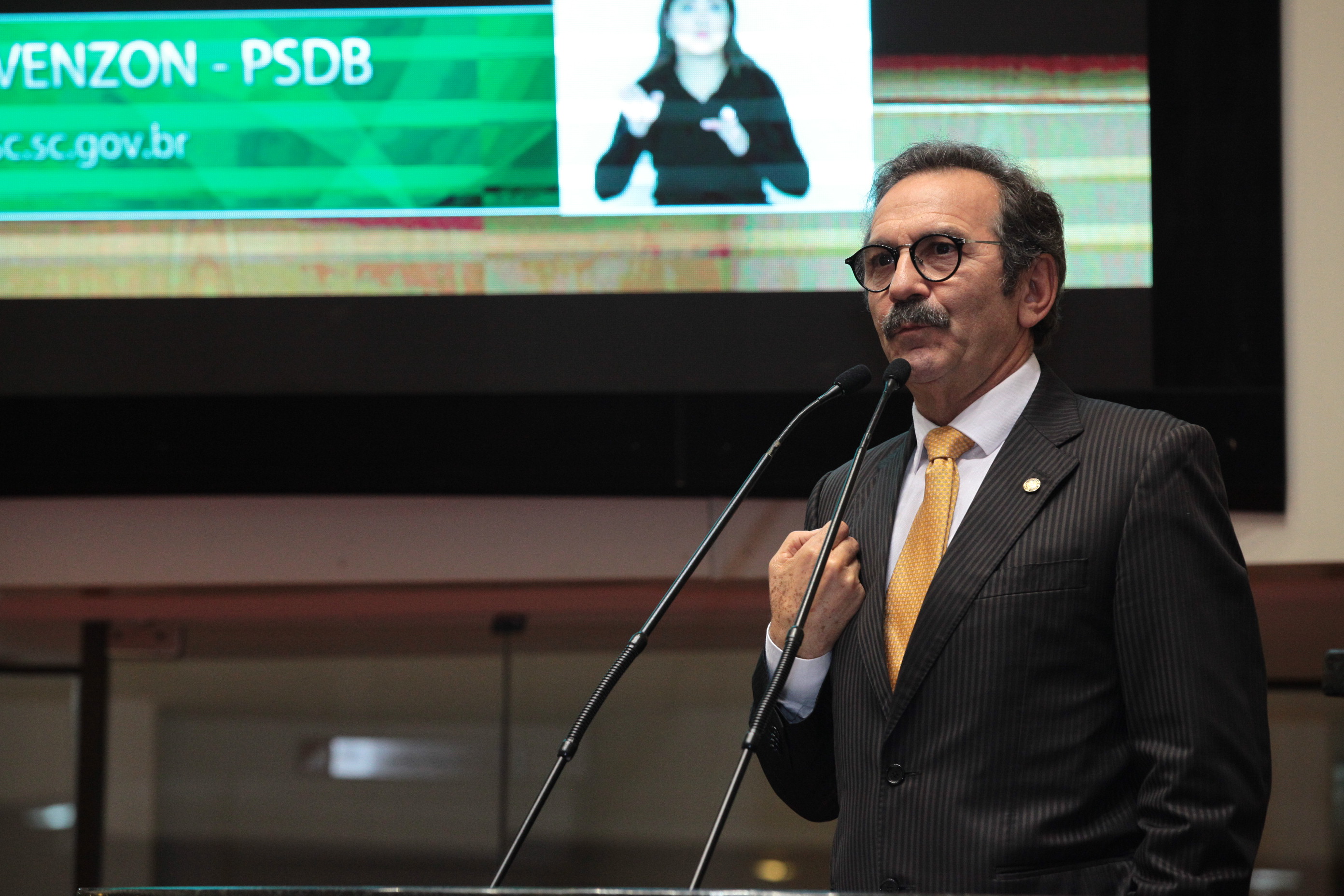 Deputado Serafim Venzon (PSDB). Sessão Ordinária.