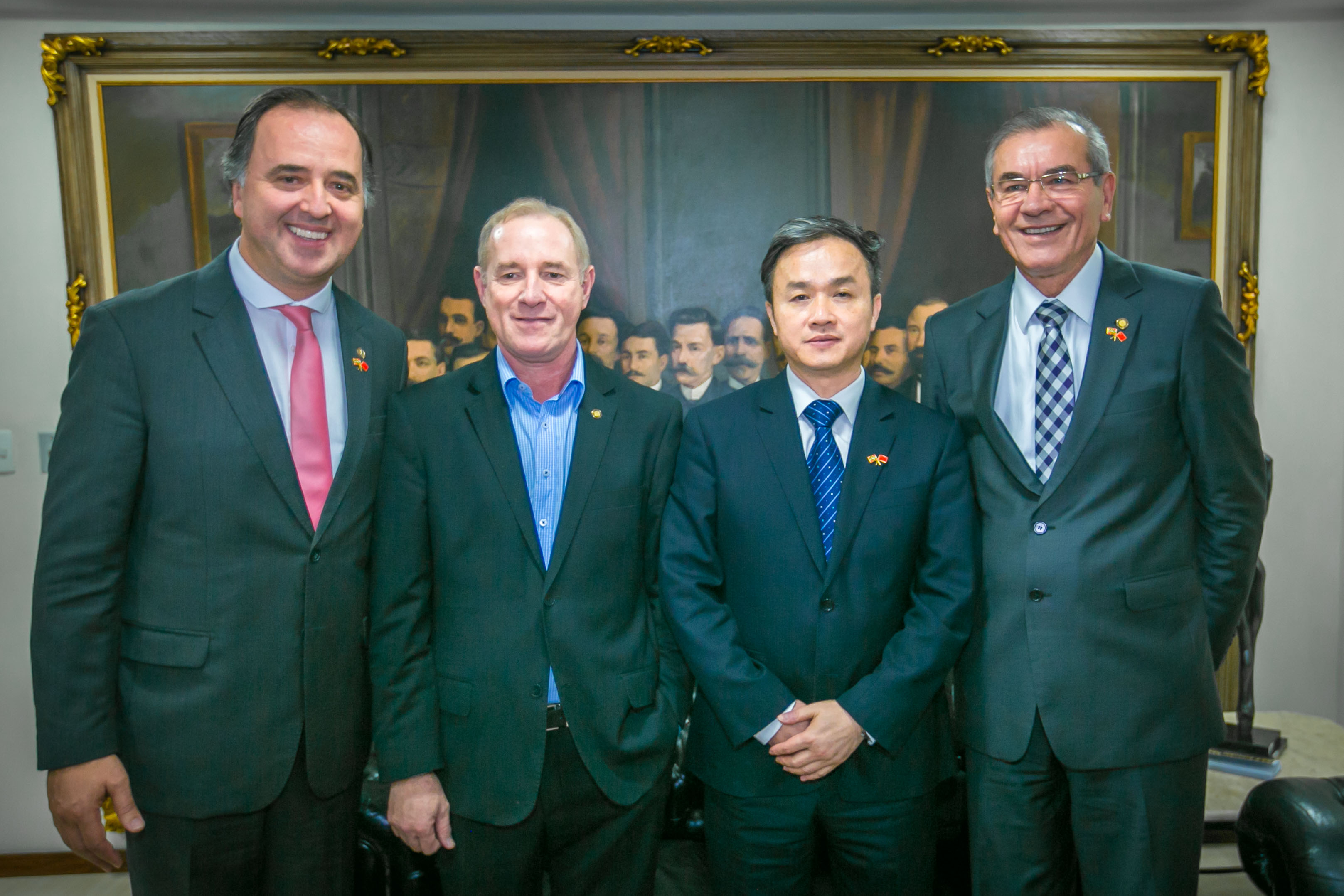 Visita de Comissão Chinesa a ALESC
