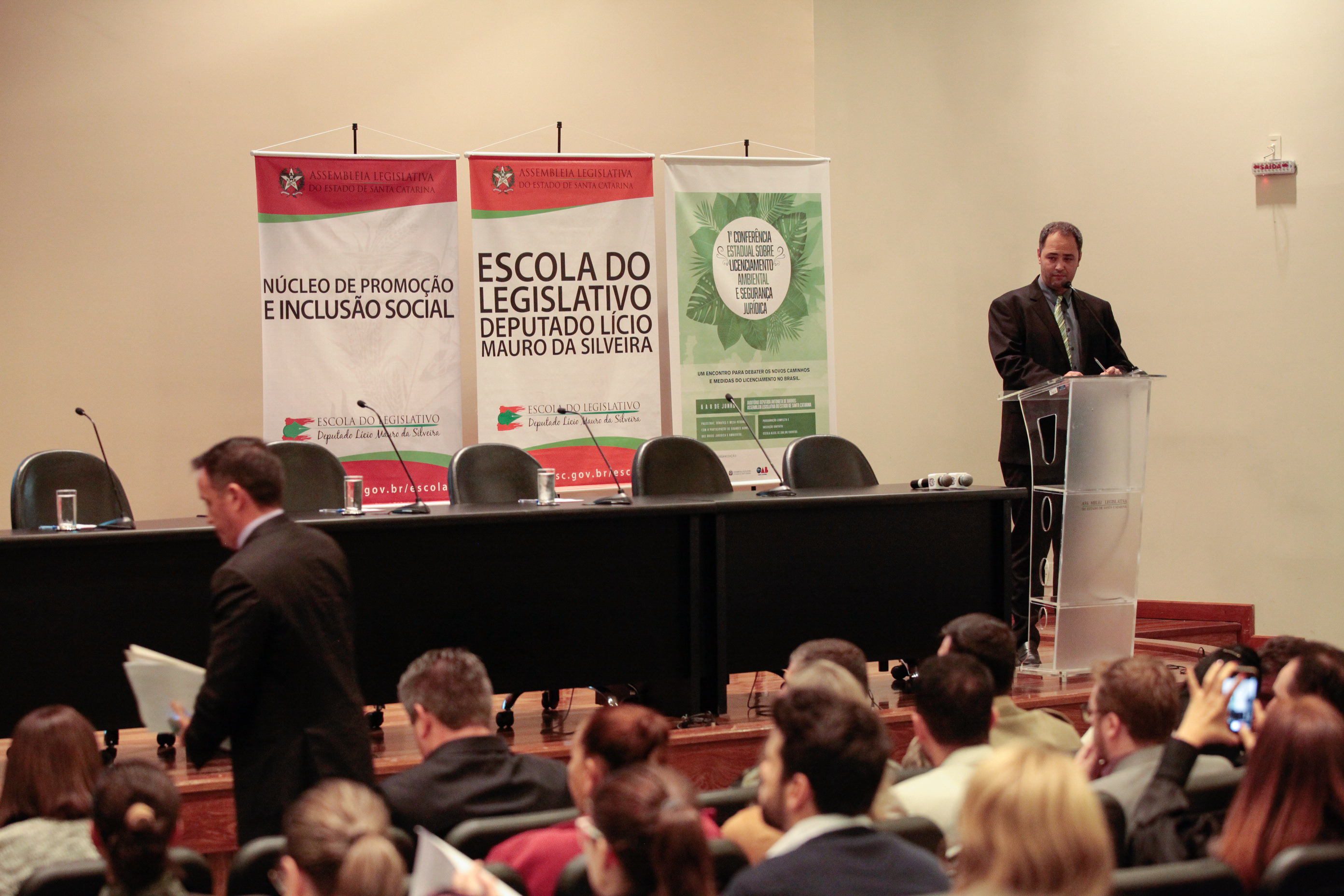 1ª Conferência Estadual sobre Licenciamento Ambiental e Segurança Jurídica.