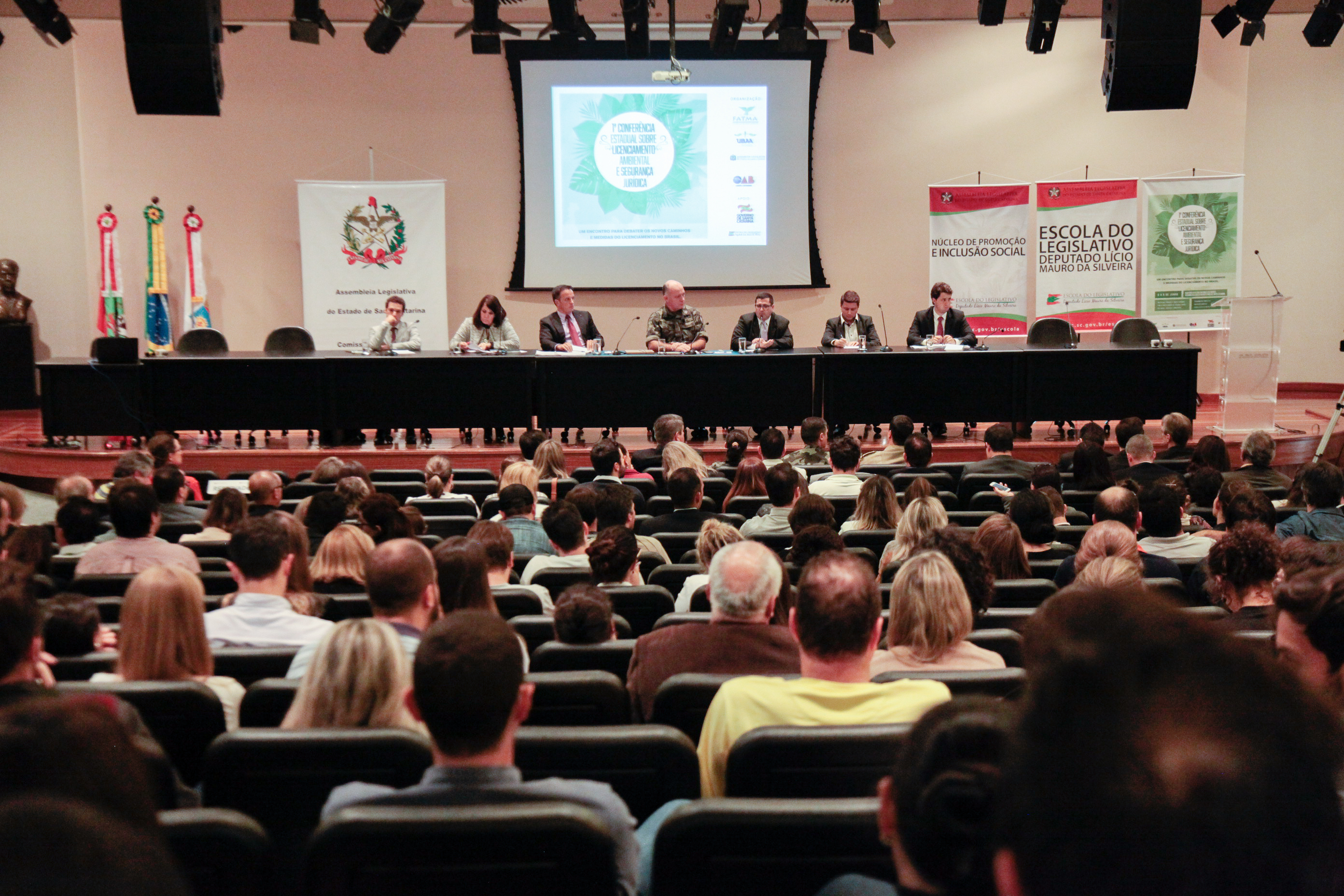1ª Conferência Estadual sobre Licenciamento Ambiental e Segurança Jurídica.