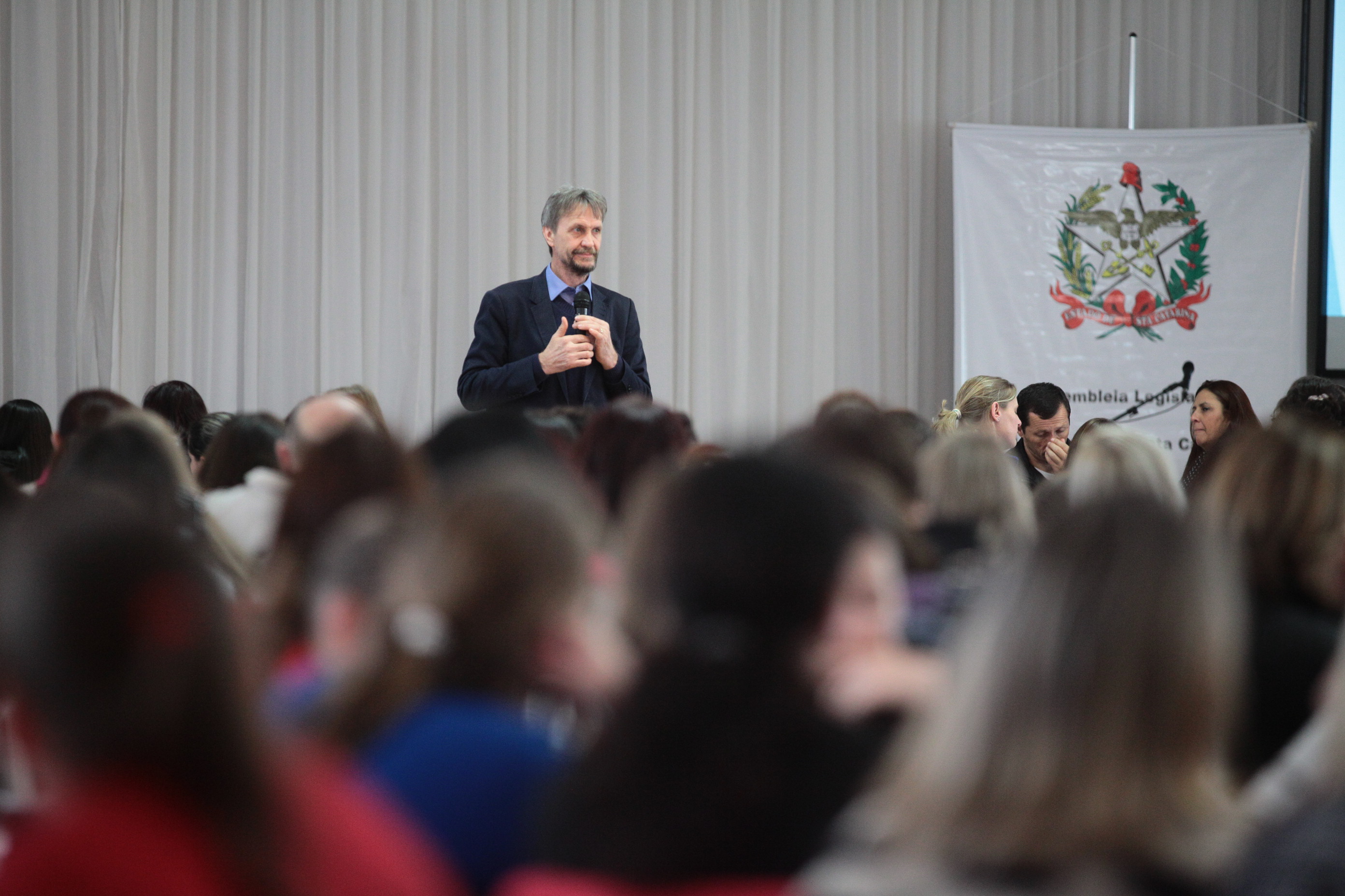 Seminário Estadual de Educação - São Miguel do Oeste - Deputado Pedro Uksai (PT)
