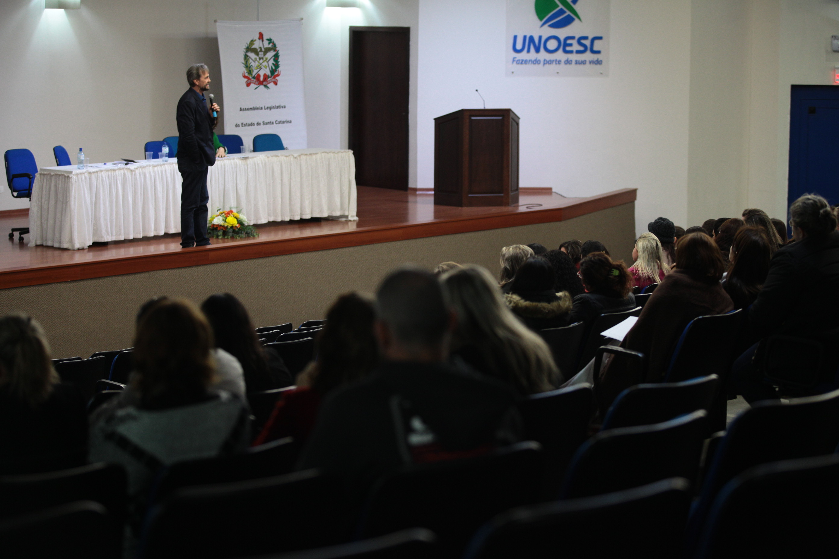 Seminário Estadual de Educação - Deputado federal PedroUksai (PT)