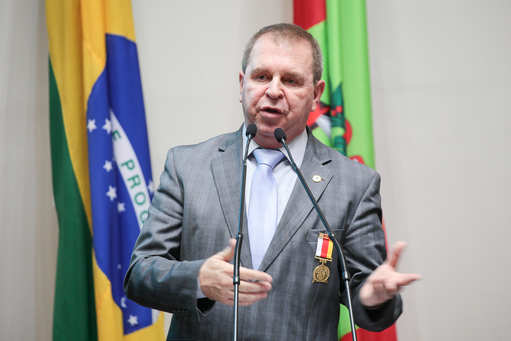 Sessão Ordinária. Deputado Maurício Eskudlark (PR)  - Foto: Miriam Zomer / Agência AL