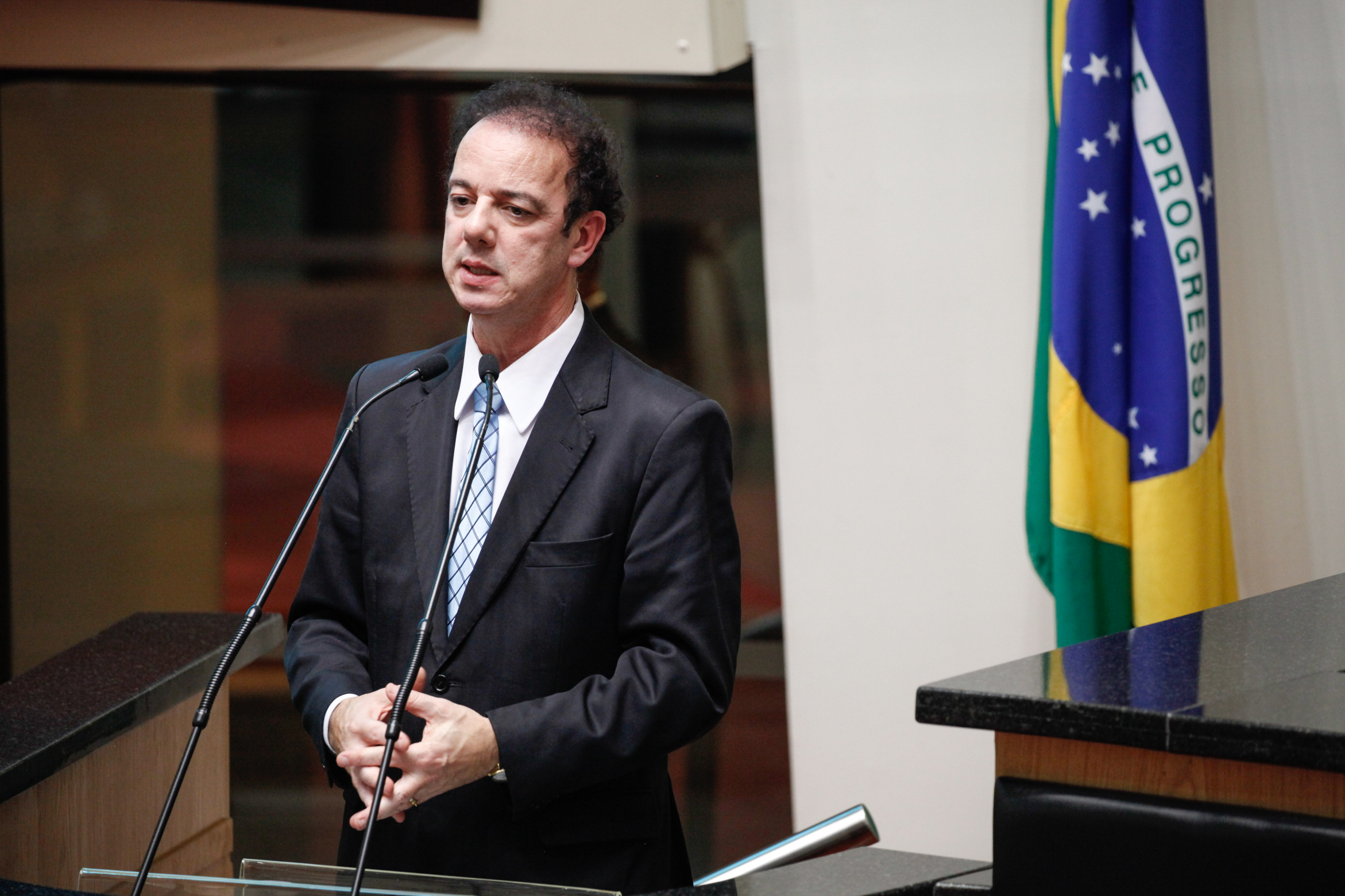 Sessão Ordinária. Deputado Ismael dos Santos (PSD). Foto: Karina Ferreira / Agência AL