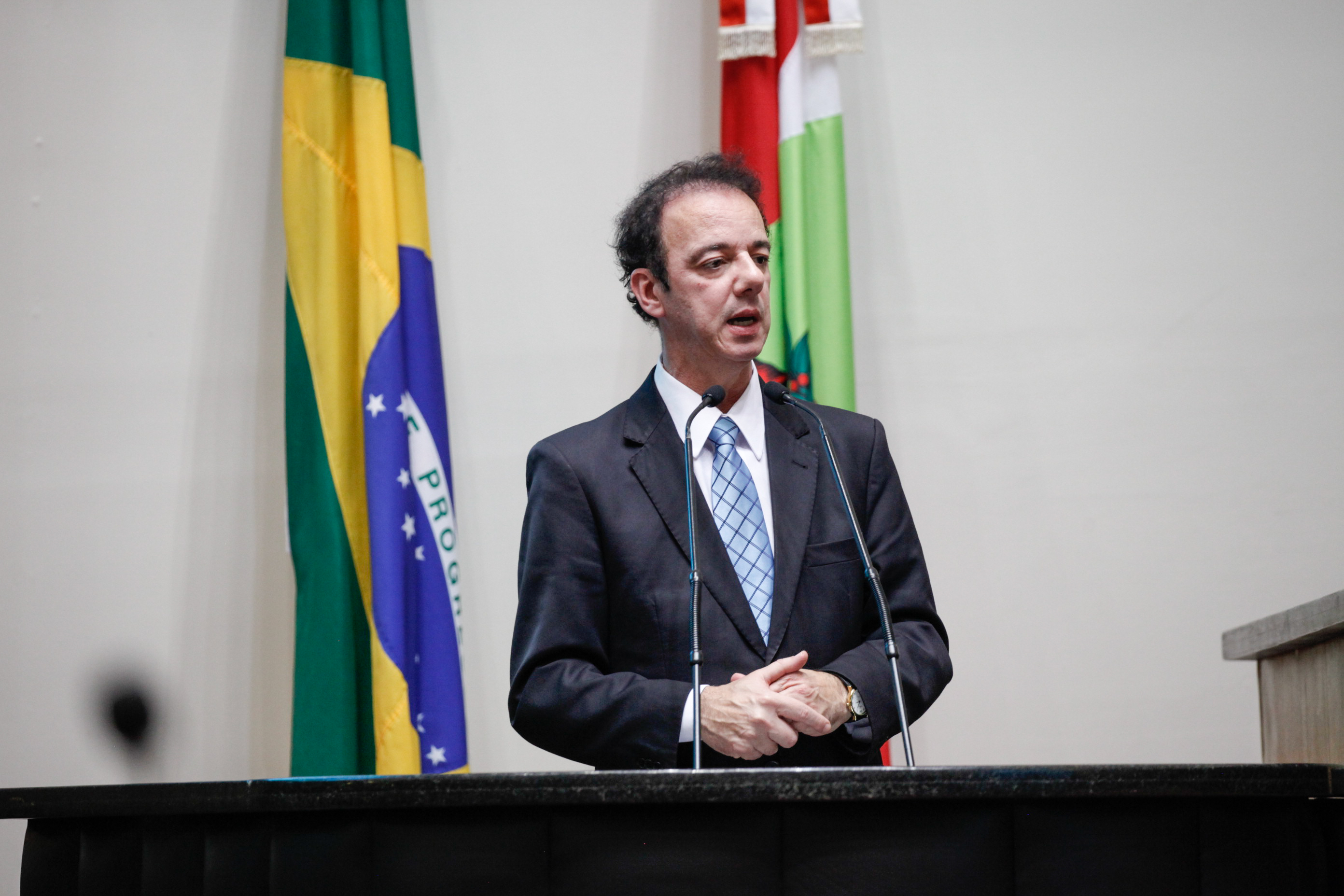 Sessão Ordinária. Deputado Ismael dos Santos (PSD).  Foto: Karina Ferreira / Agência AL