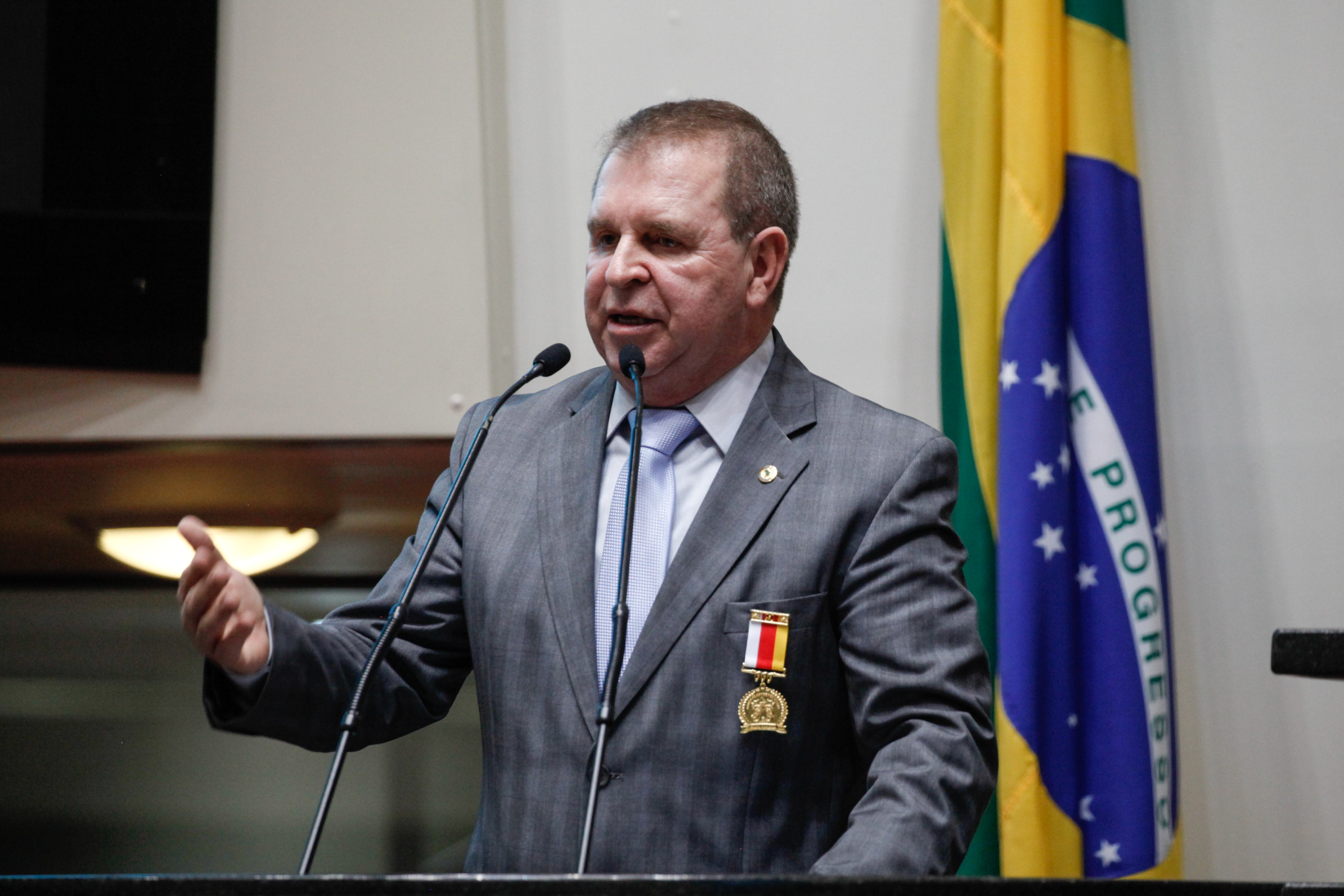 Sessão Ordinária. Deputado Maurício Eskudlark (PR). Foto: Karina Ferreira / Agência AL