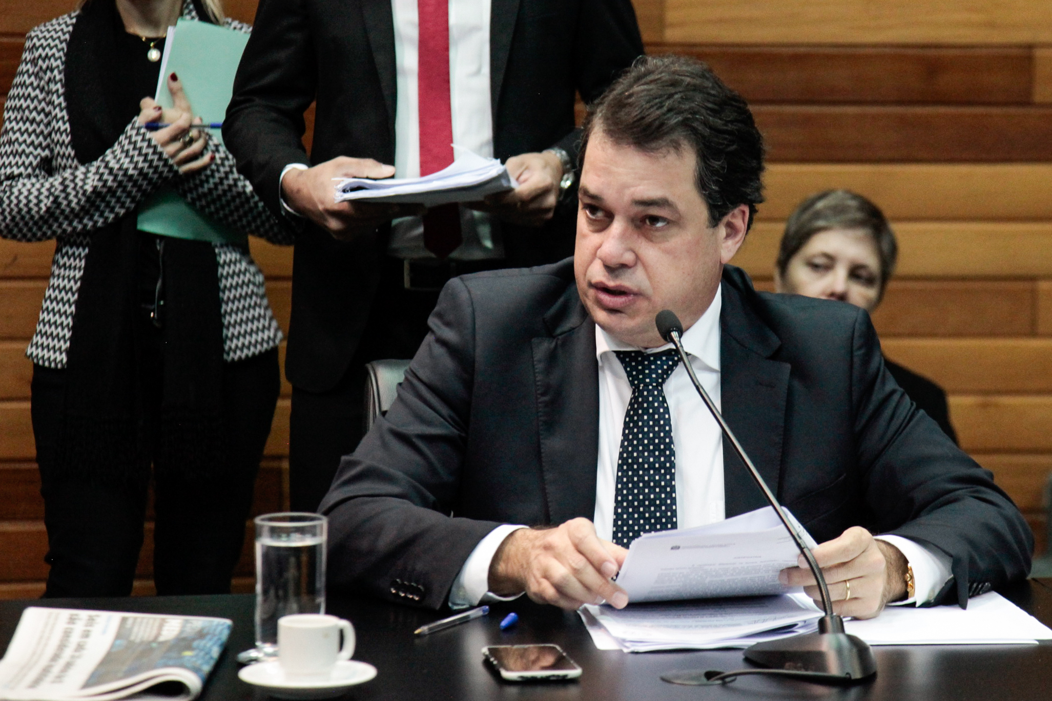 Deputado Rodrigo Minotto (PDT). Comissão de Constituição e Justiça.